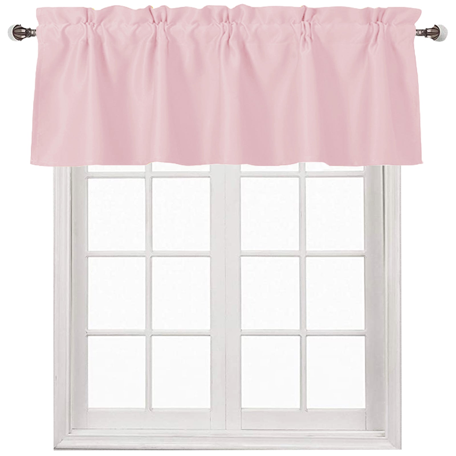 DWCN Blackout Valance Curtains for Kitchen, 1 Panel