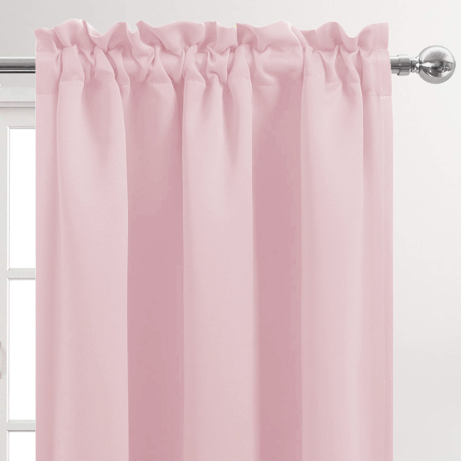 DWCN Blackout Valance Curtains for Kitchen, 1 Panel