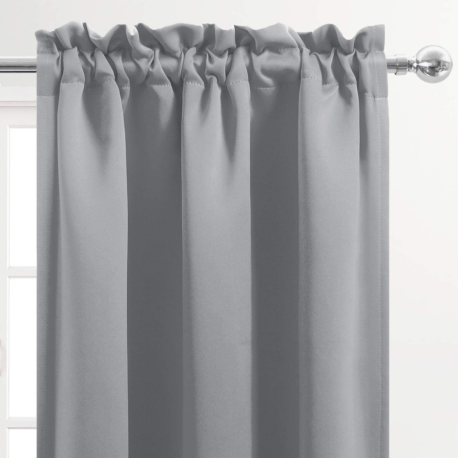 DWCN Blackout Valance Curtains for Kitchen, 1 Panel