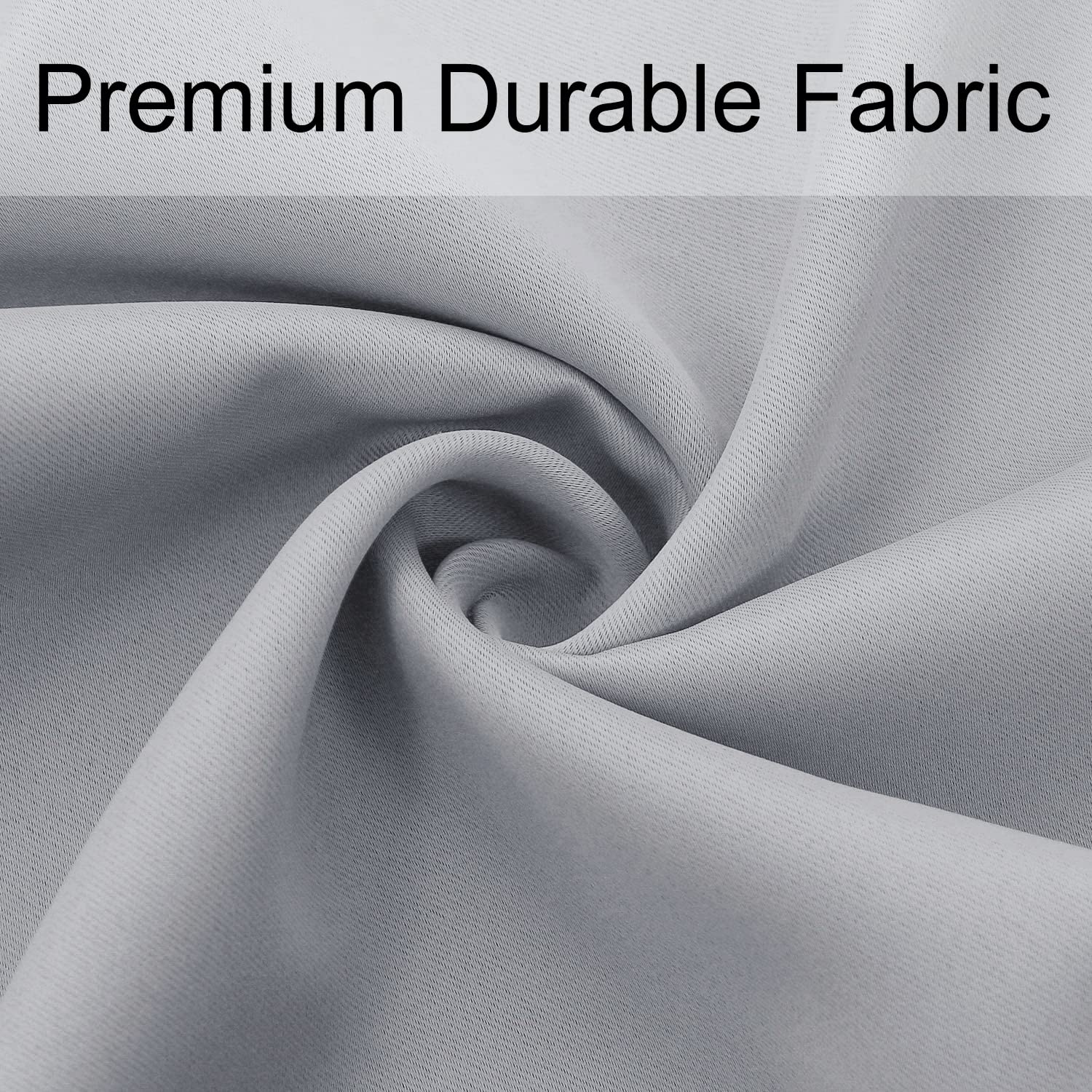 DWCN Blackout Valance Curtains for Kitchen, 1 Panel