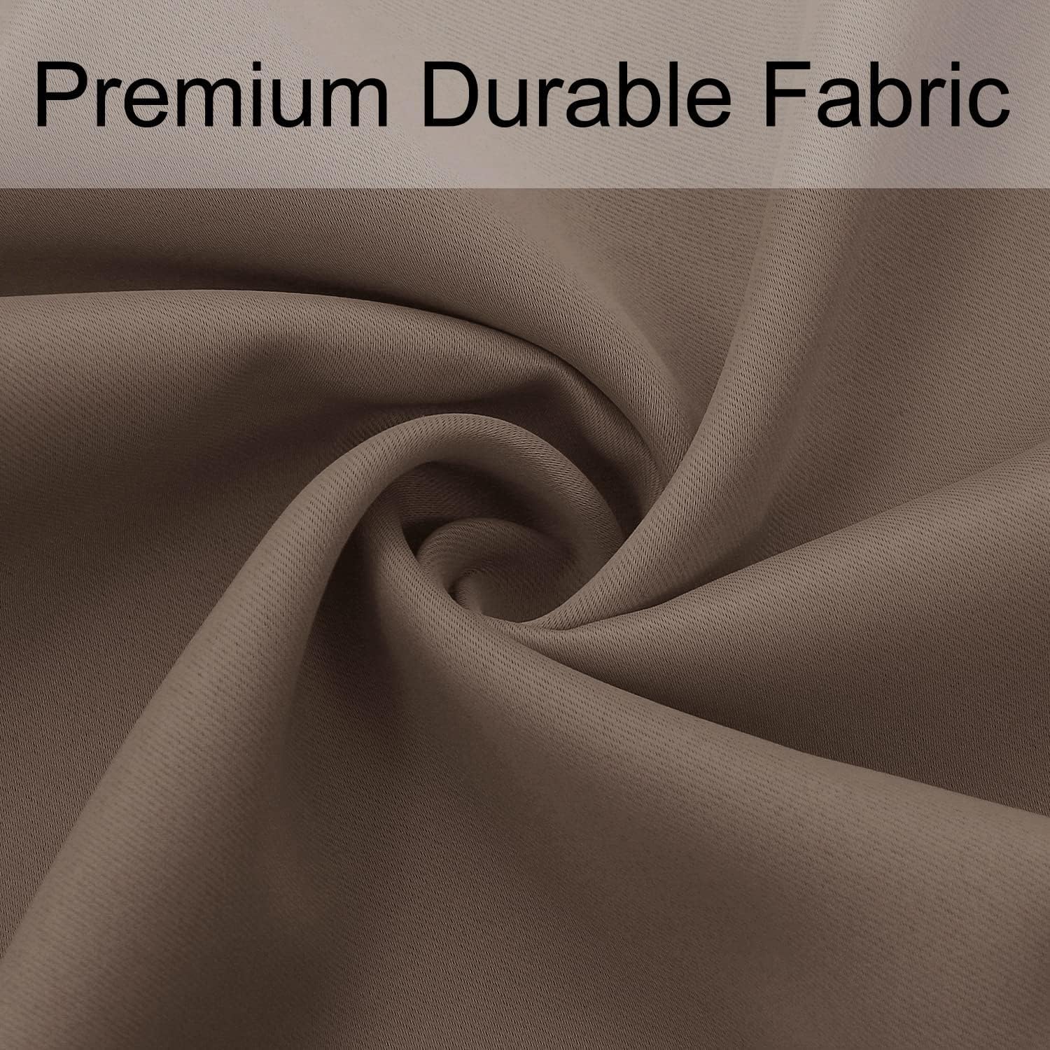 DWCN Blackout Valance Curtains for Kitchen, 1 Panel