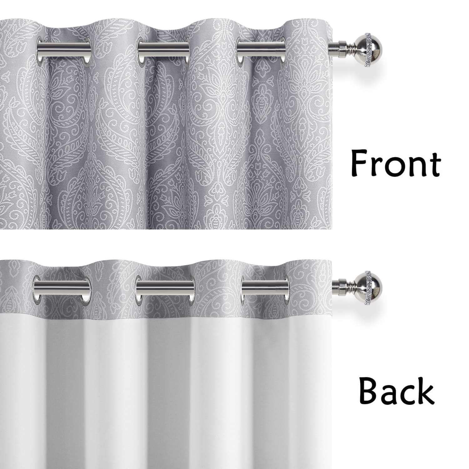 DWCN Ombre Blackout Curtains - DWCN Official