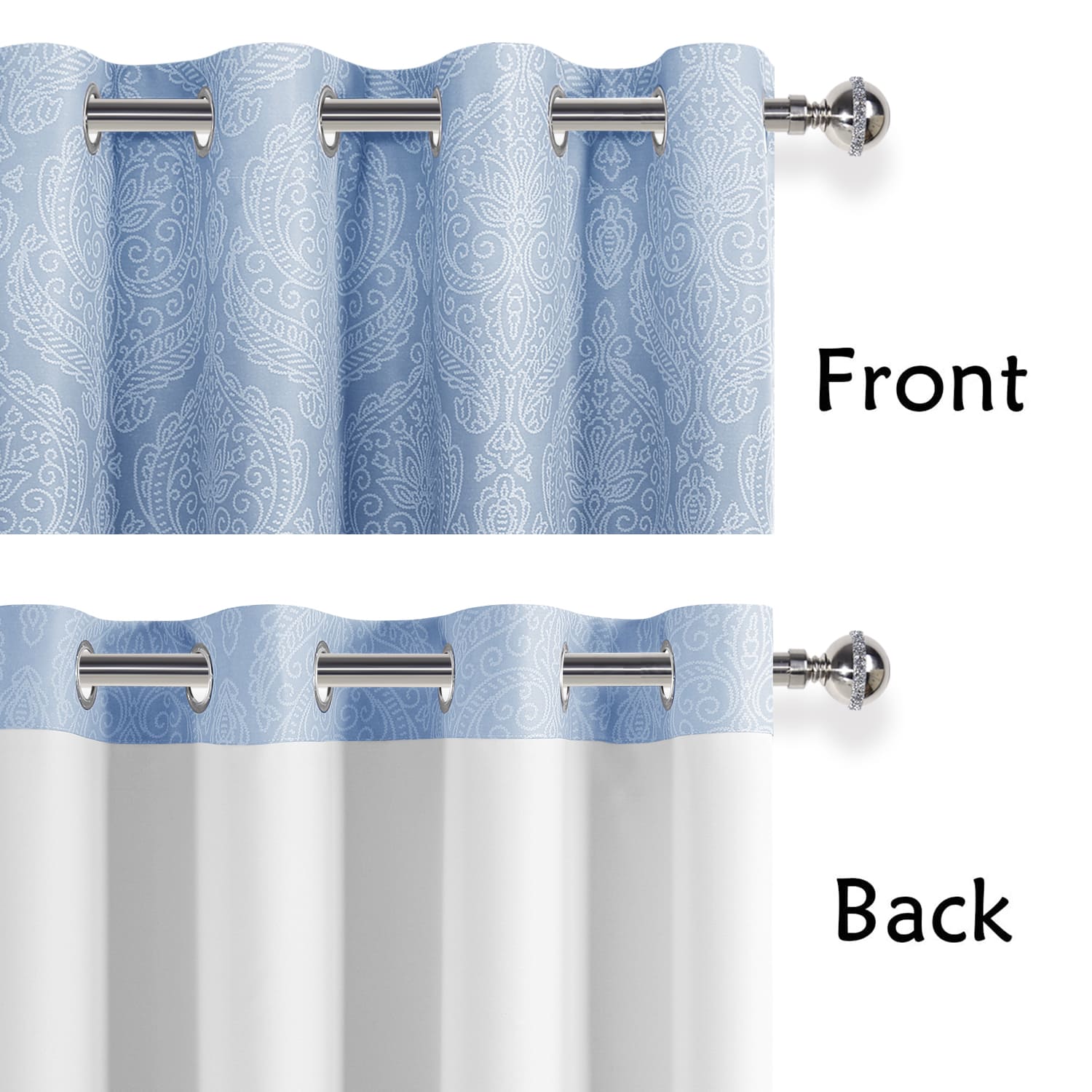 DWCN Ombre Blackout Curtains - DWCN Official