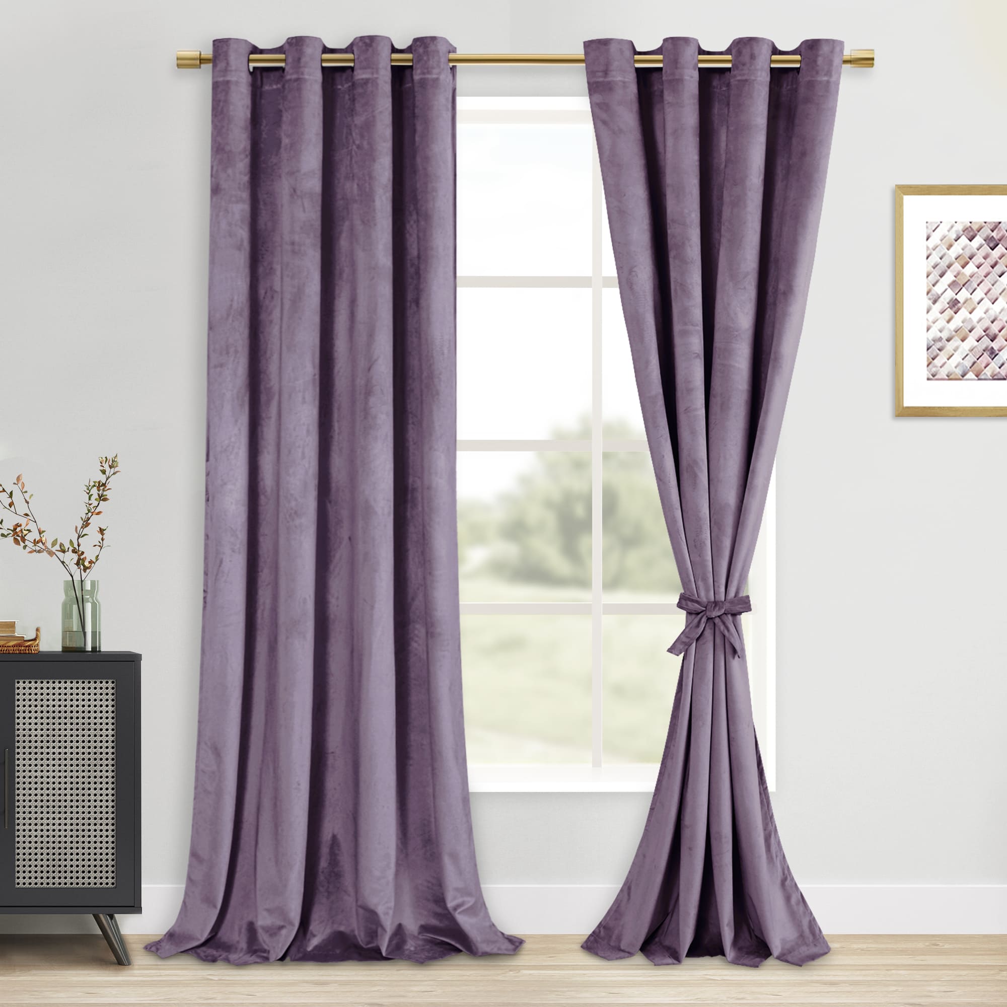 DWCN Velvet Blackout Curtains - DWCN Official