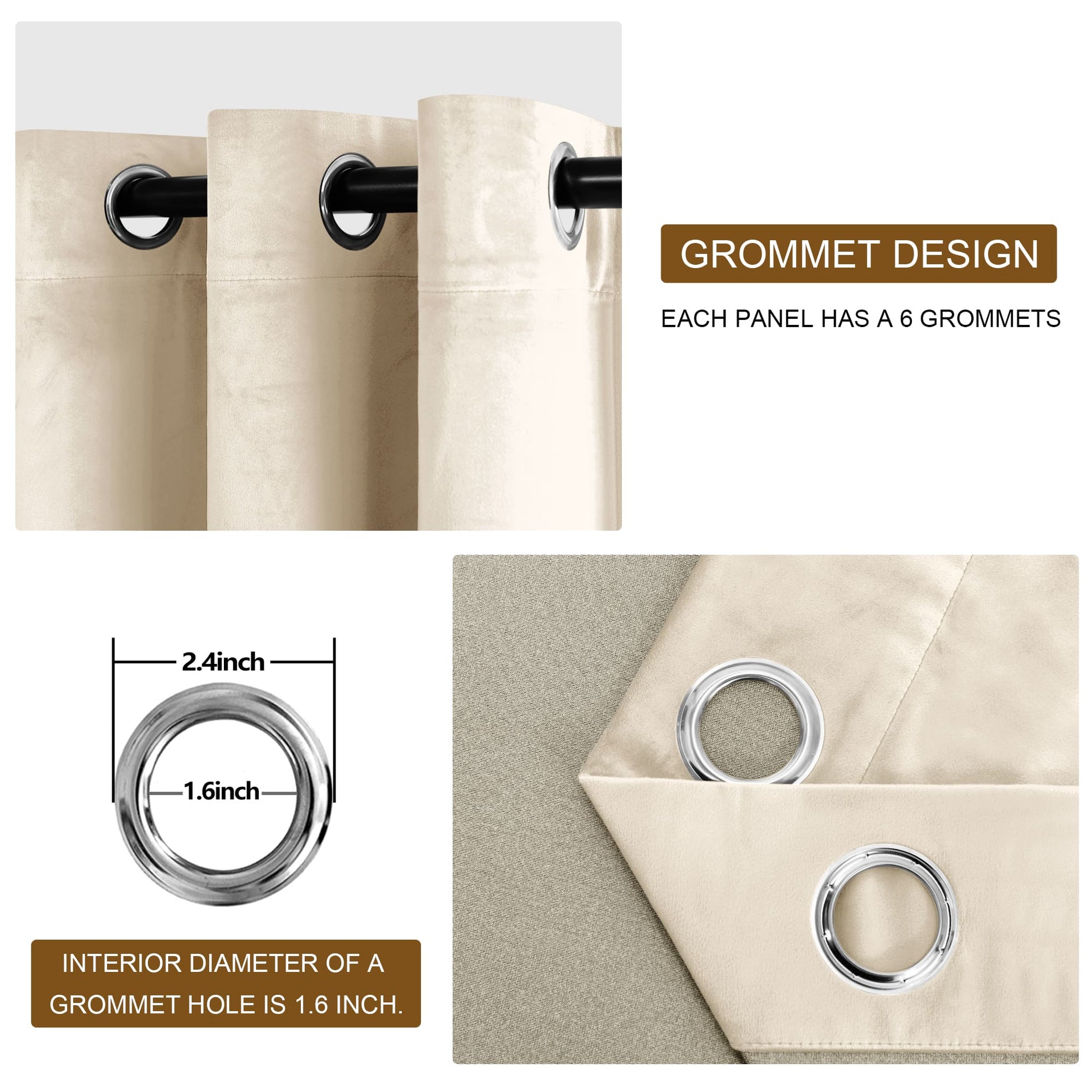 DWCN Velvet Blackout Curtains - DWCN Official