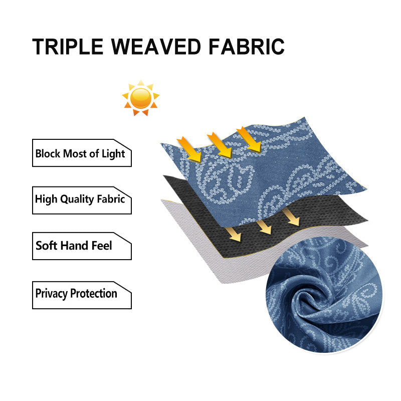 DWCN Ombre Blackout Curtains - DWCN Official