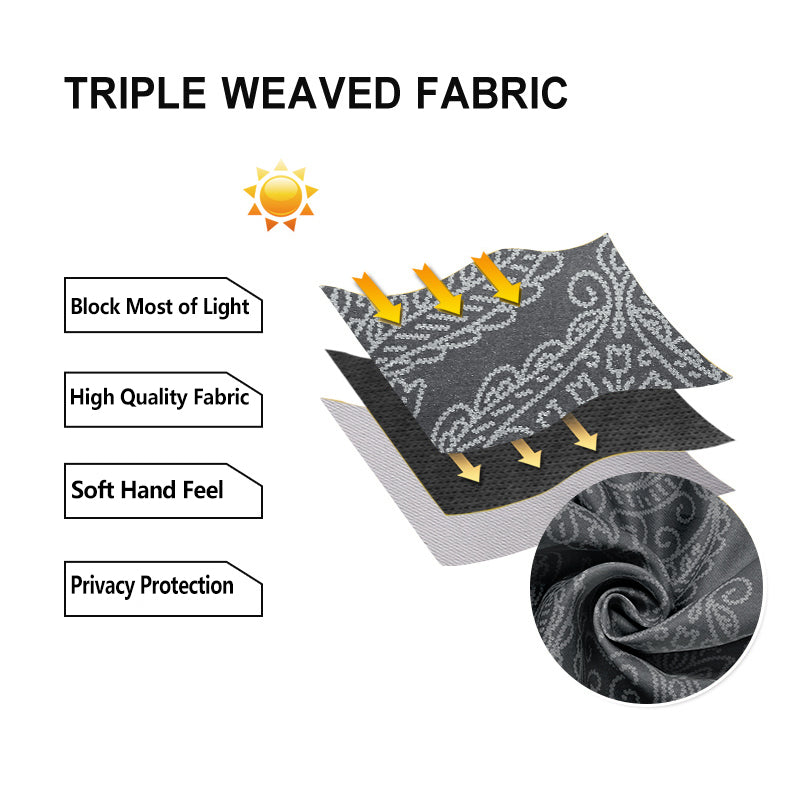 DWCN Ombre Blackout Curtains - DWCN Official