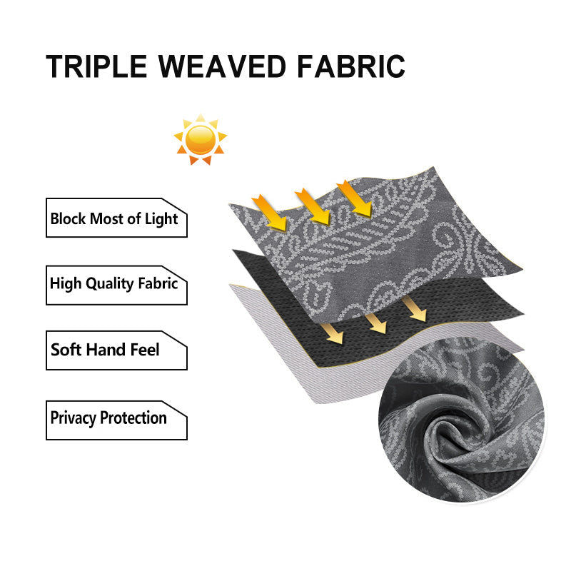 DWCN Ombre Blackout Curtains - DWCN Official