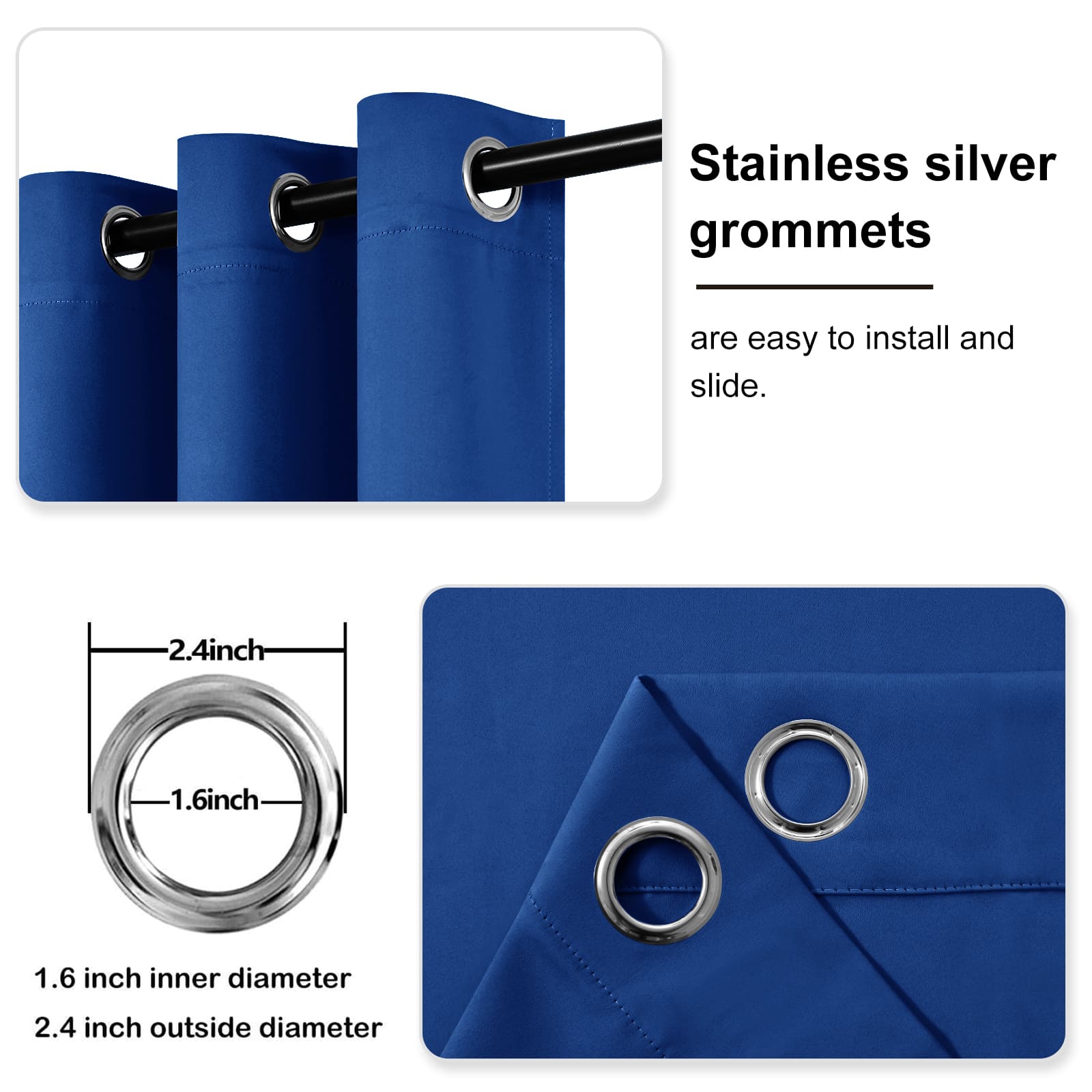 DWCN Grommet Blackout Curtains - DWCN Official