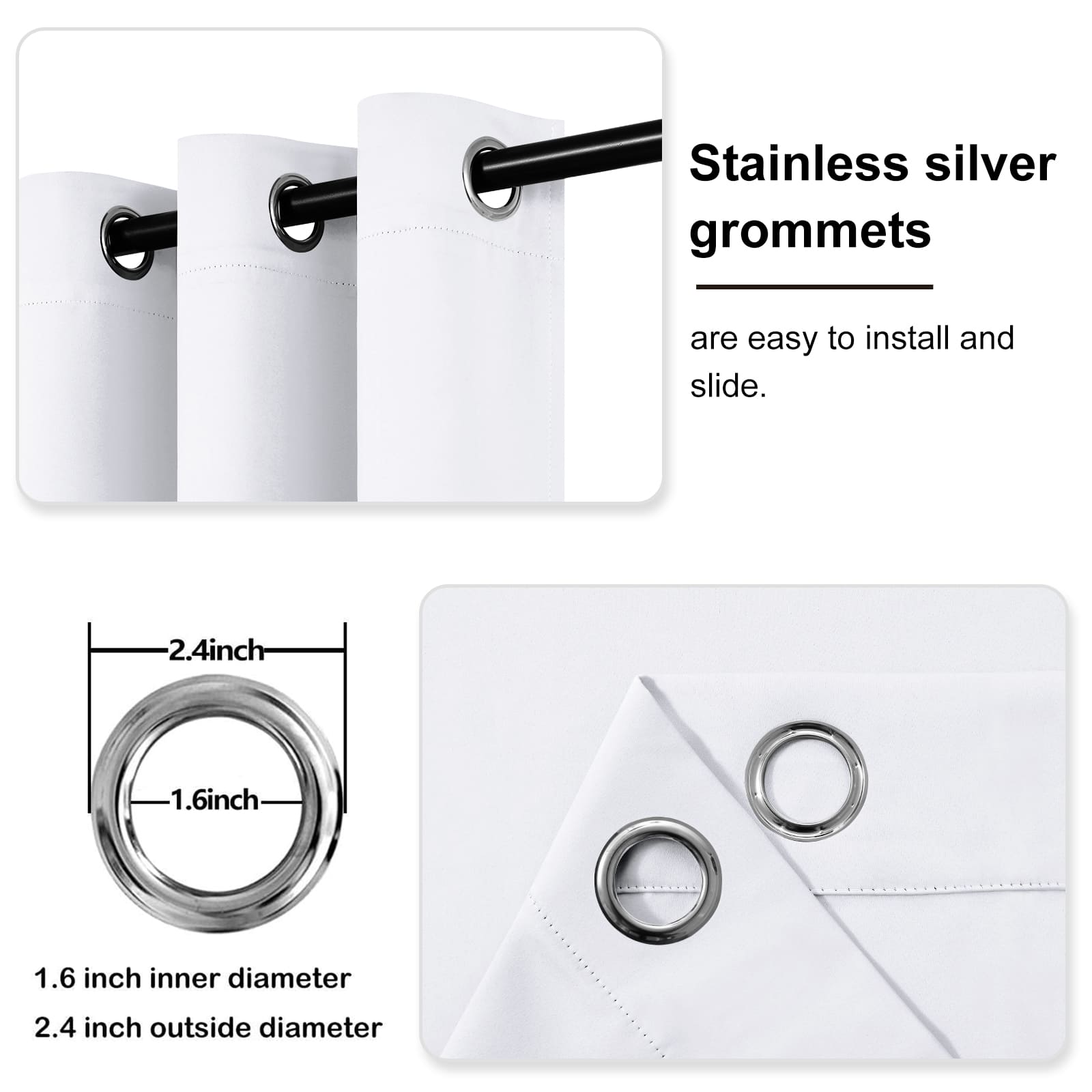 DWCN Grommet Blackout Curtains - DWCN Official
