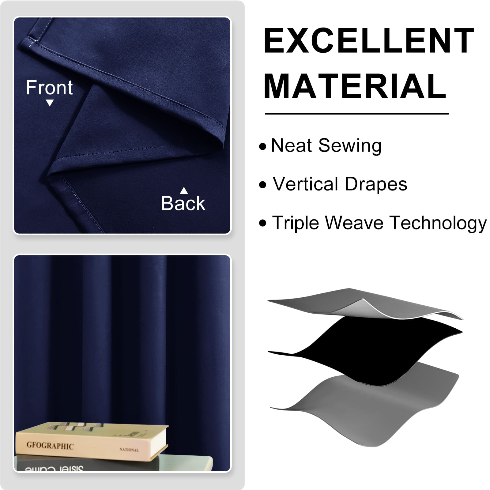 DWCN Grommet Blackout Curtains - DWCN Official