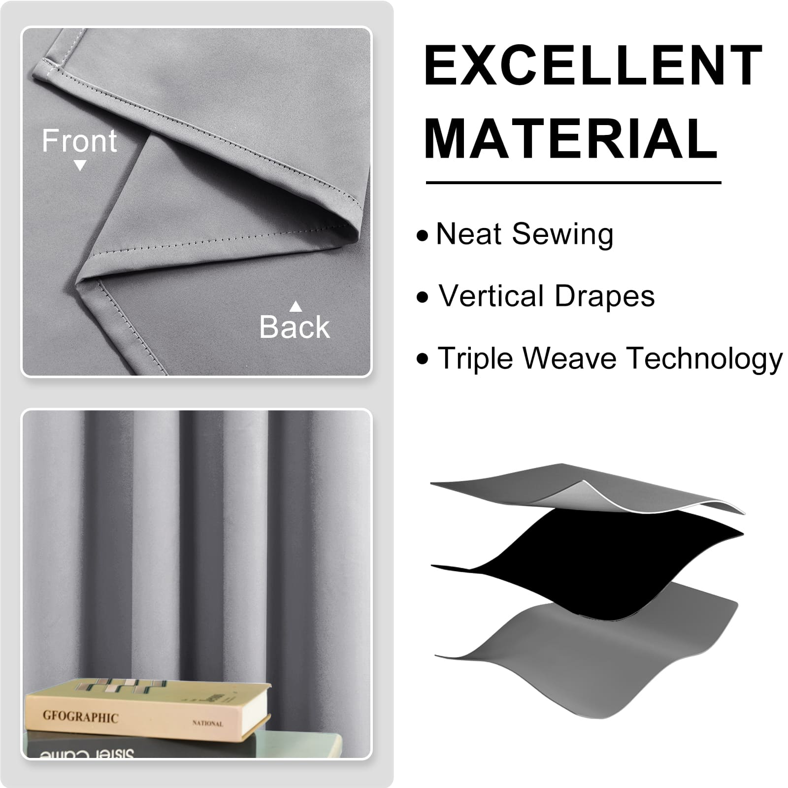 DWCN Grommet Blackout Curtains - DWCN Official