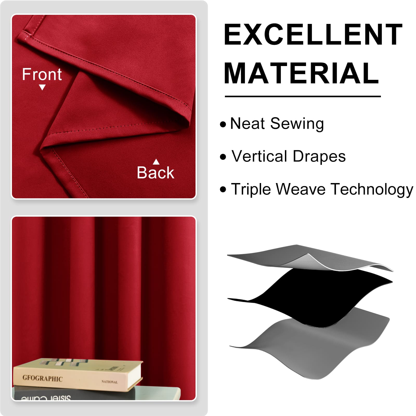 DWCN Grommet Blackout Curtains - DWCN Official