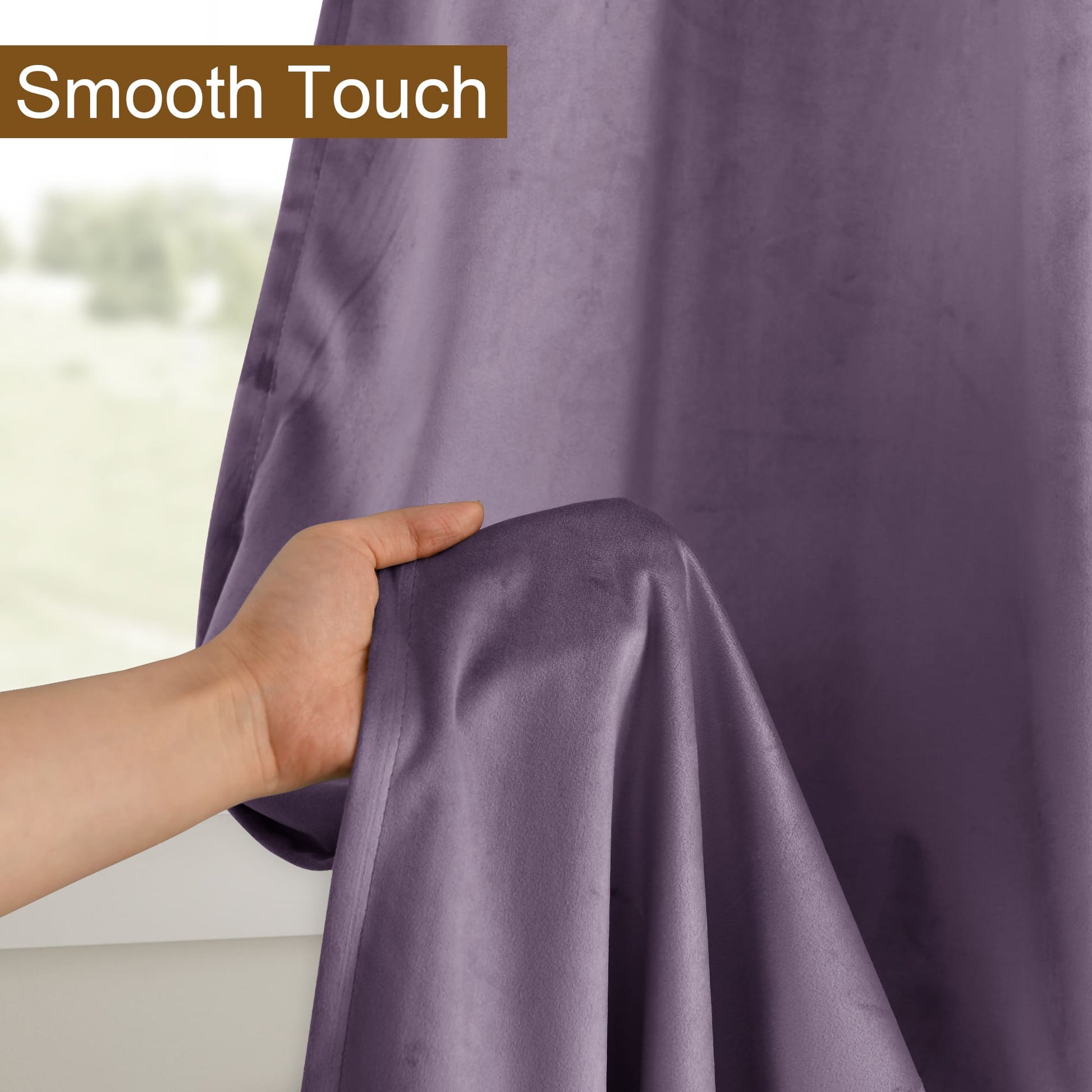 DWCN Velvet Blackout Curtains - DWCN Official