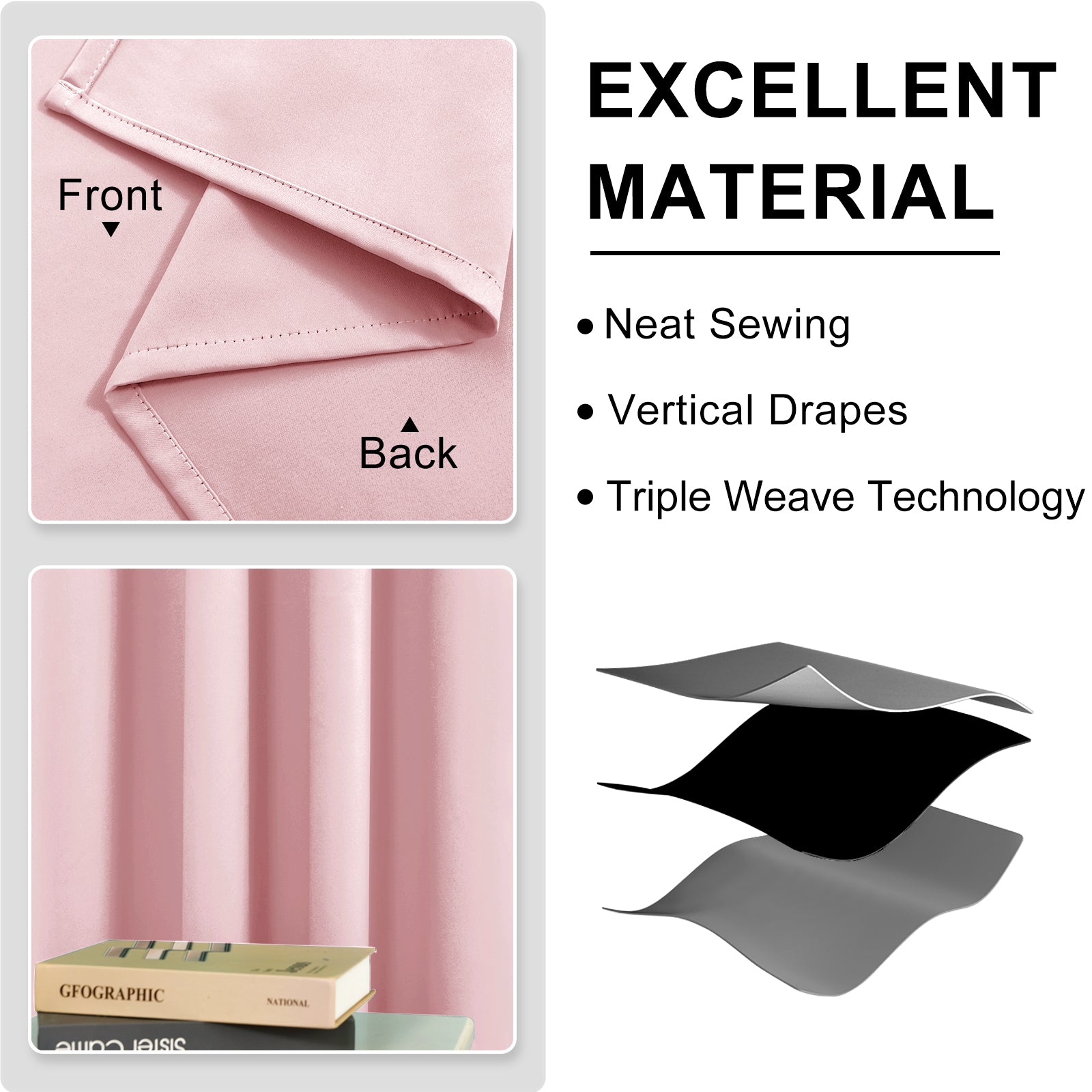 DWCN Grommet Blackout Curtains - DWCN Official