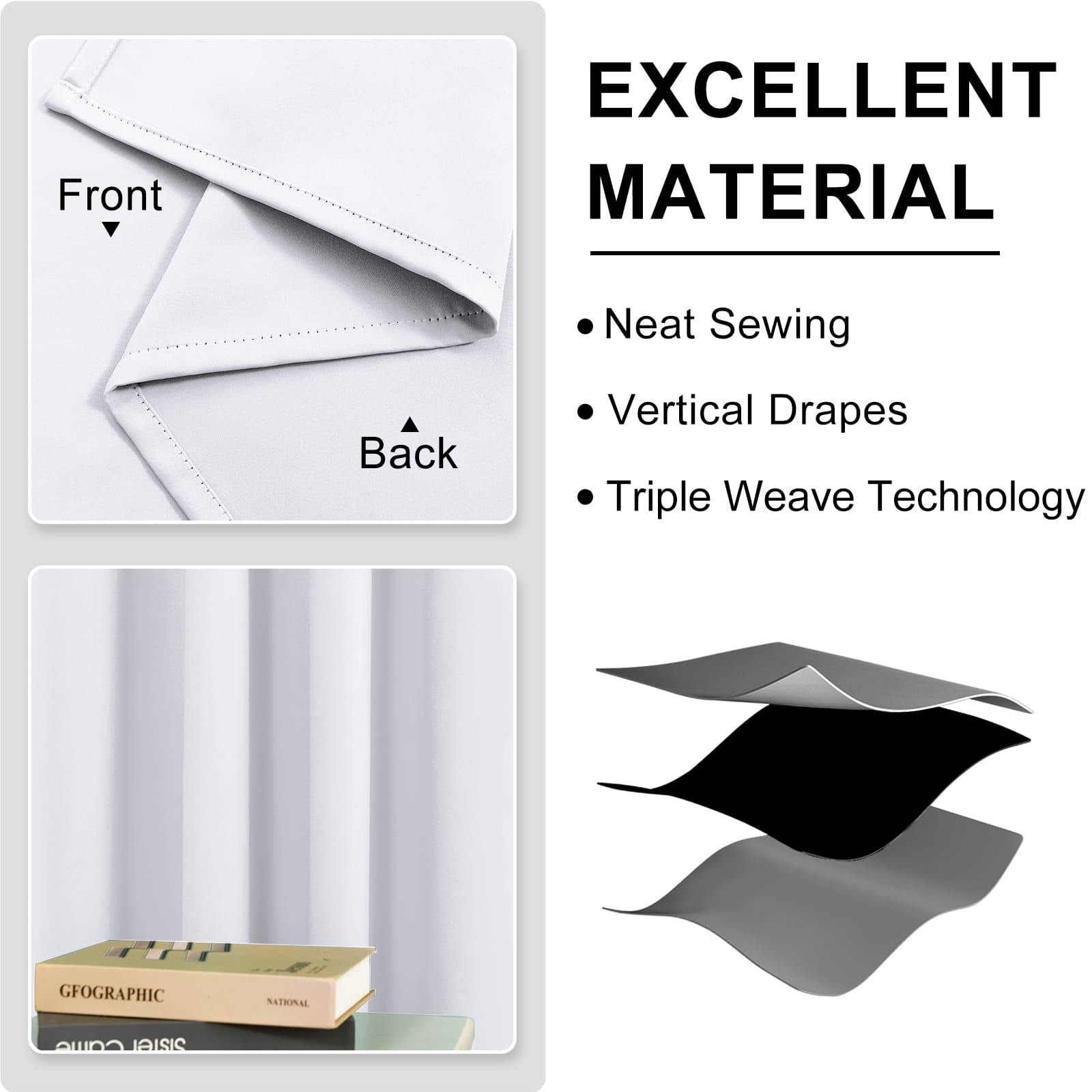DWCN Grommet Blackout Curtains - DWCN Official