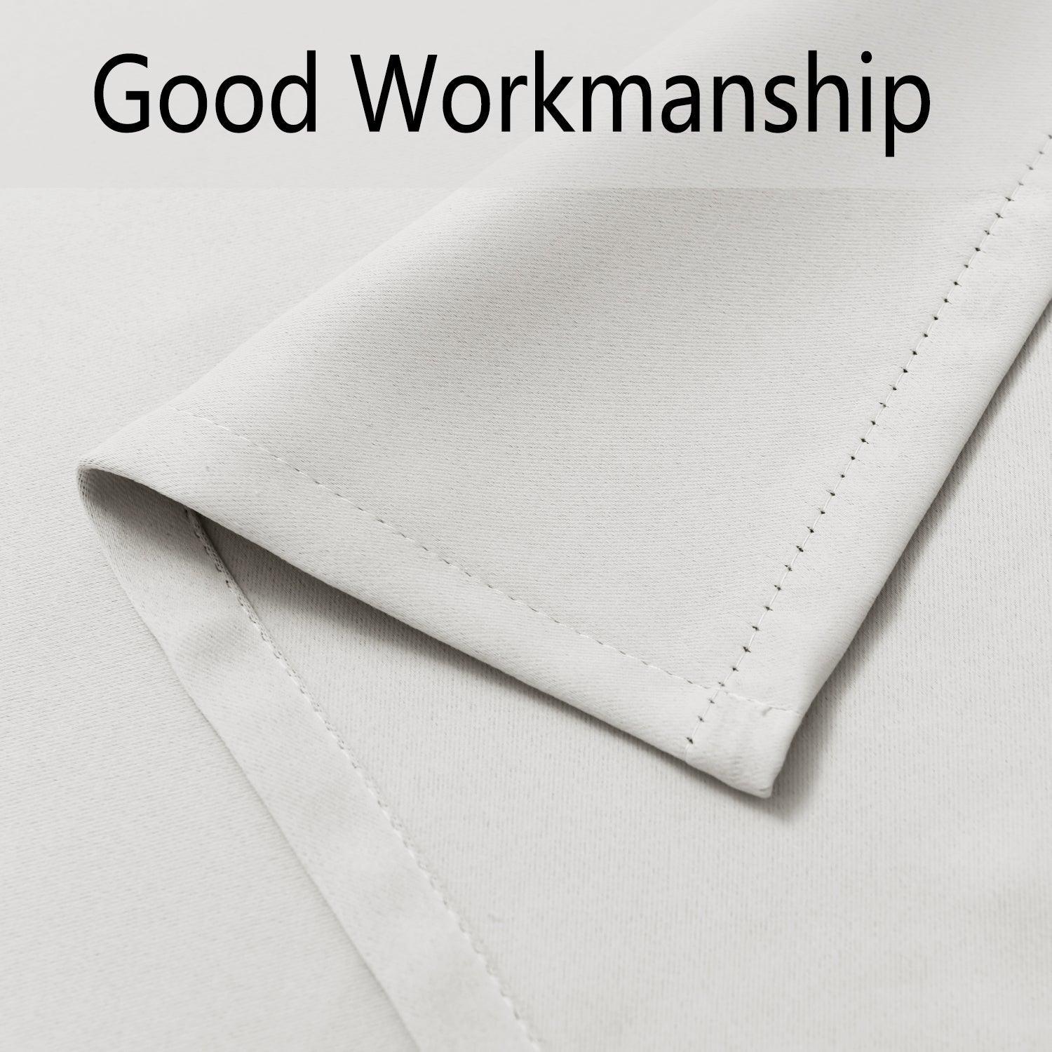 DWCN Grommet Blackout Curtains with Tiebacks - DWCN Official