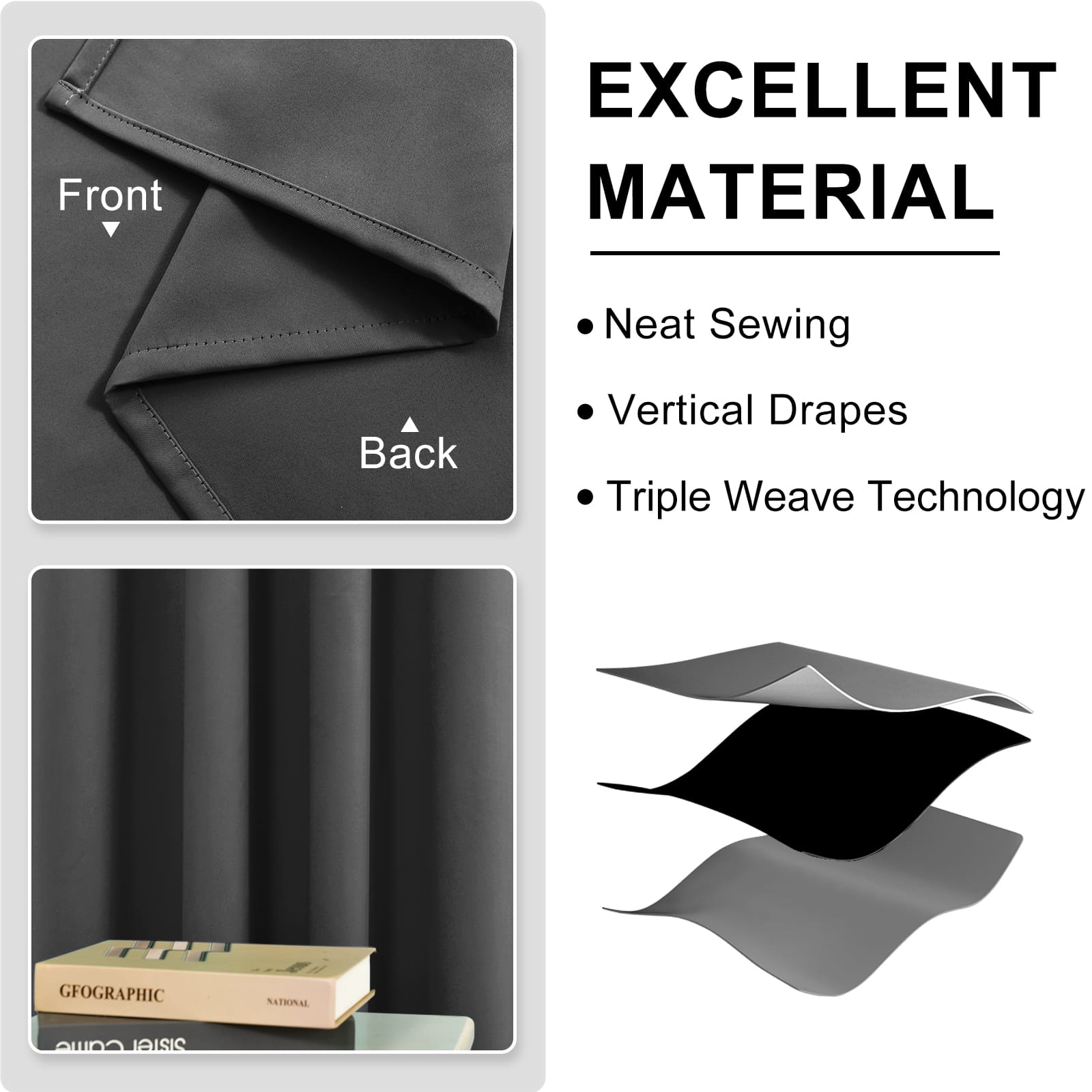 DWCN Grommet Blackout Curtains - DWCN Official