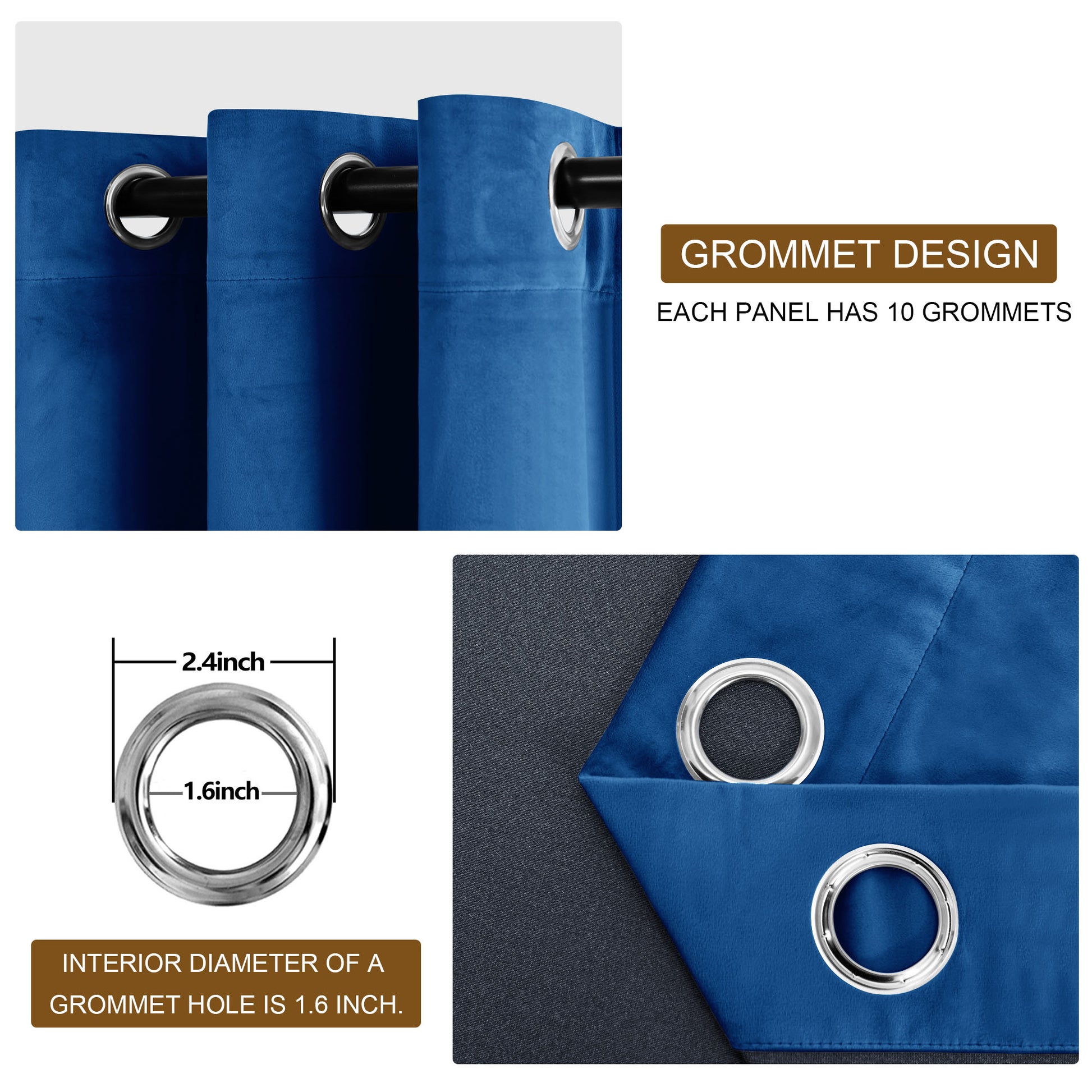 DWCN Velvet Blackout Curtains - DWCN Official