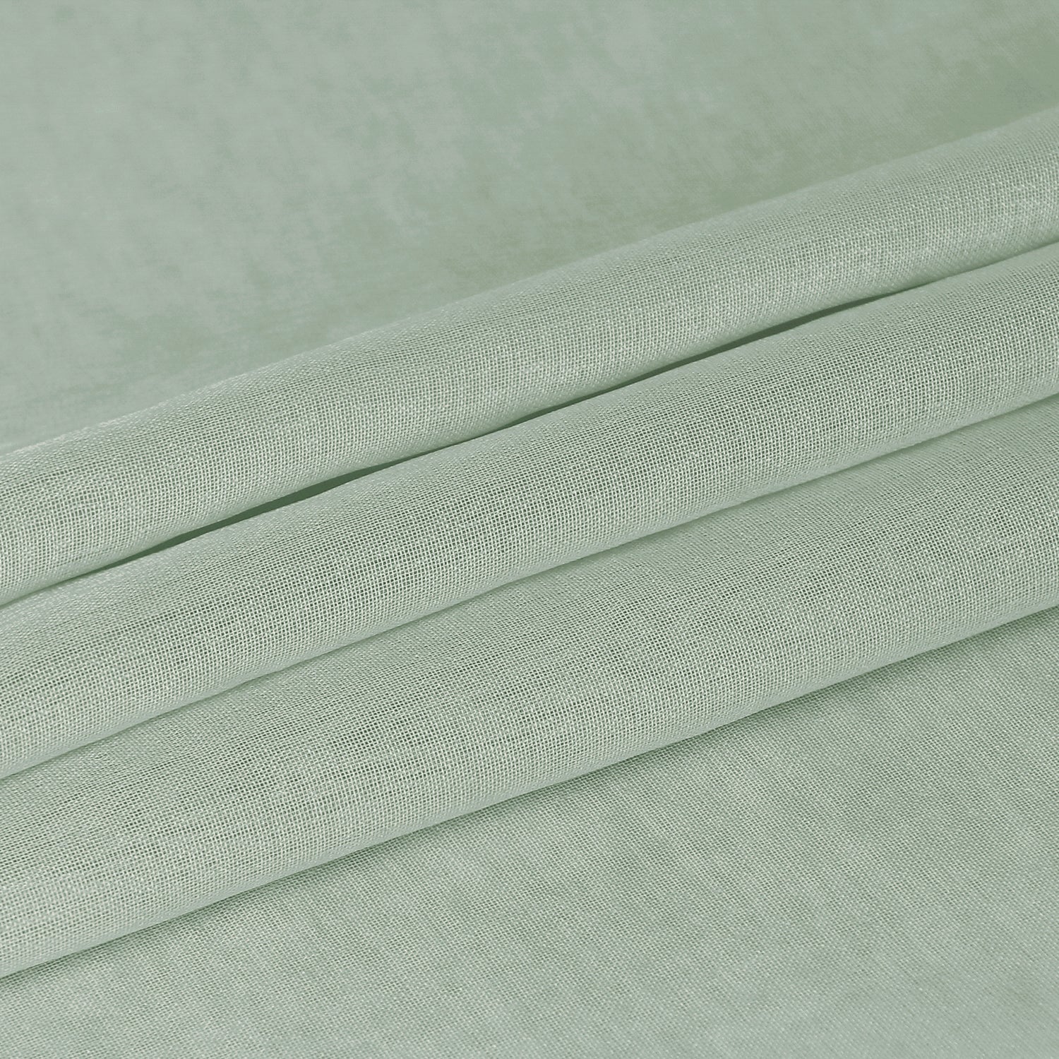 Rod Pocket Sheer Curtains, Set of 2 Panels