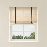 Freya Custom Linen Roman Shades