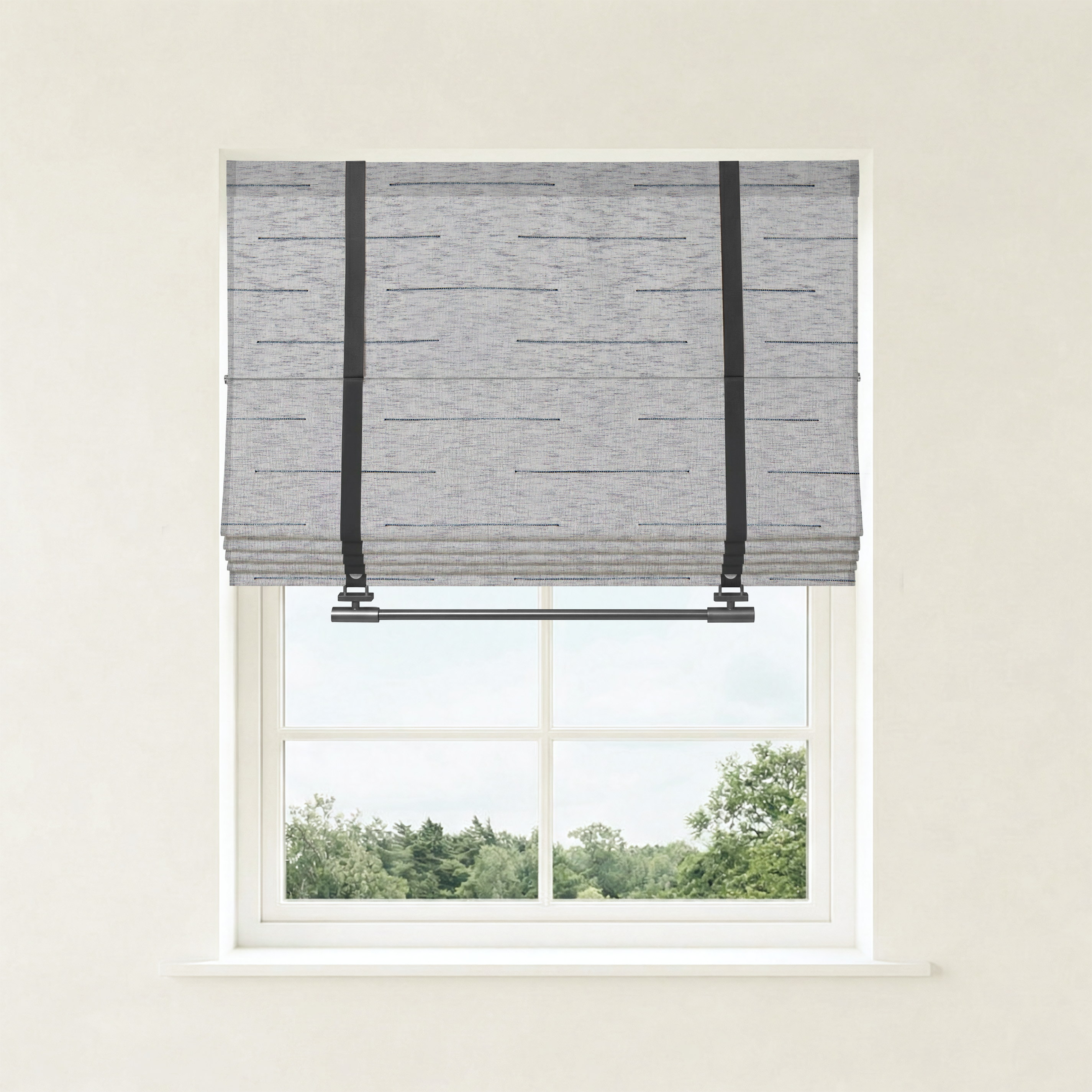 Matilda Custom Linen Roman Shades