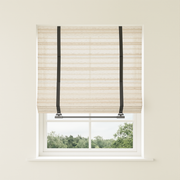 Beatrice Custom Linen Roman Shades