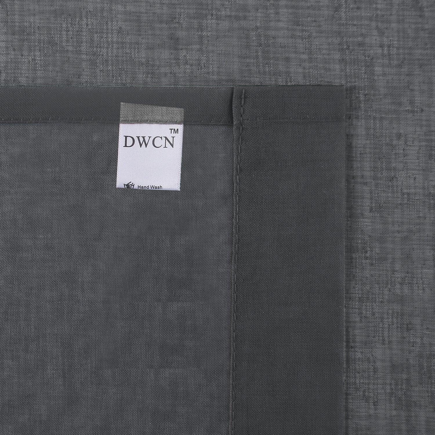 DWCN Rod Pocket Sheer Curtains - DWCN Official