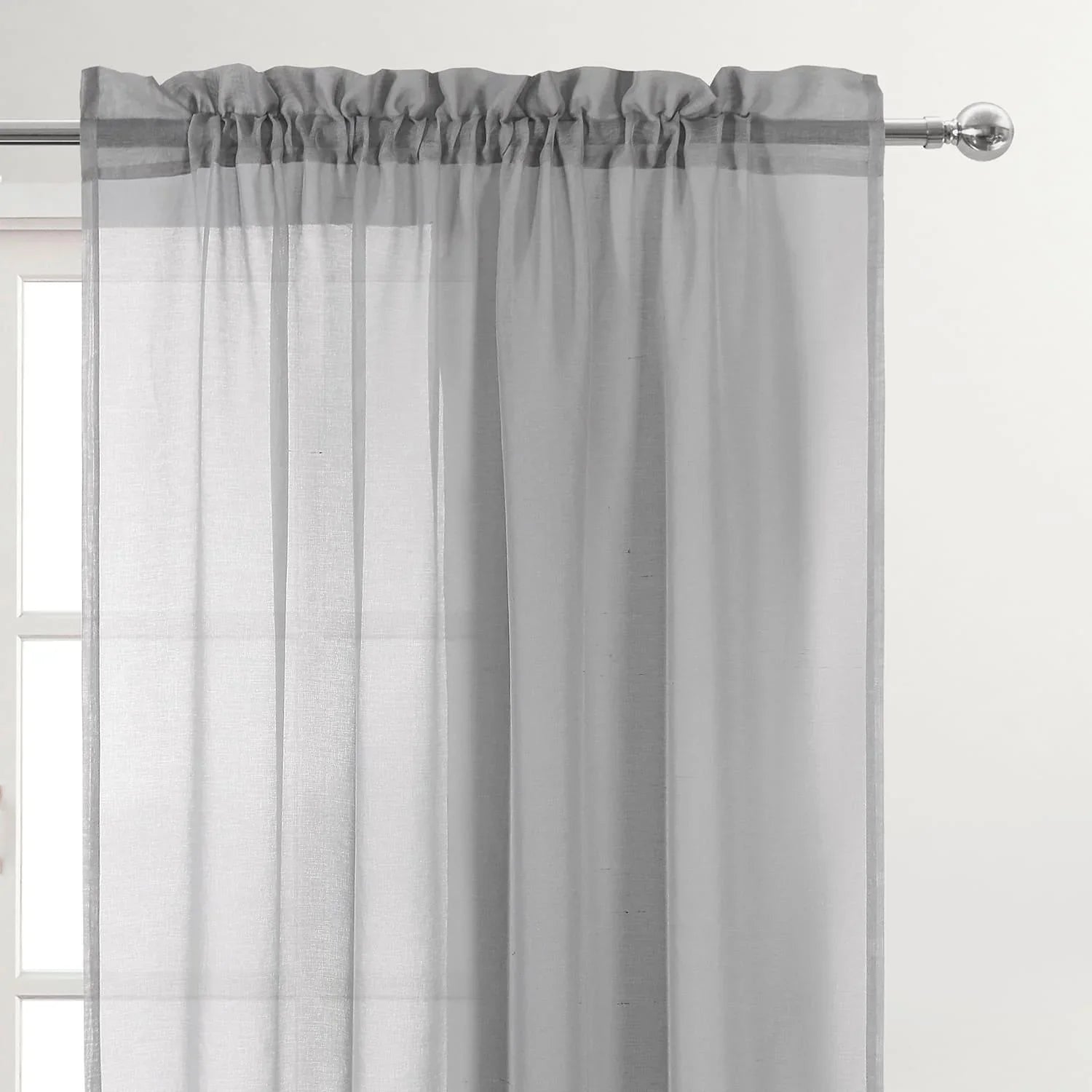 DWCN Rod Pocket Sheer Curtains - DWCN Official
