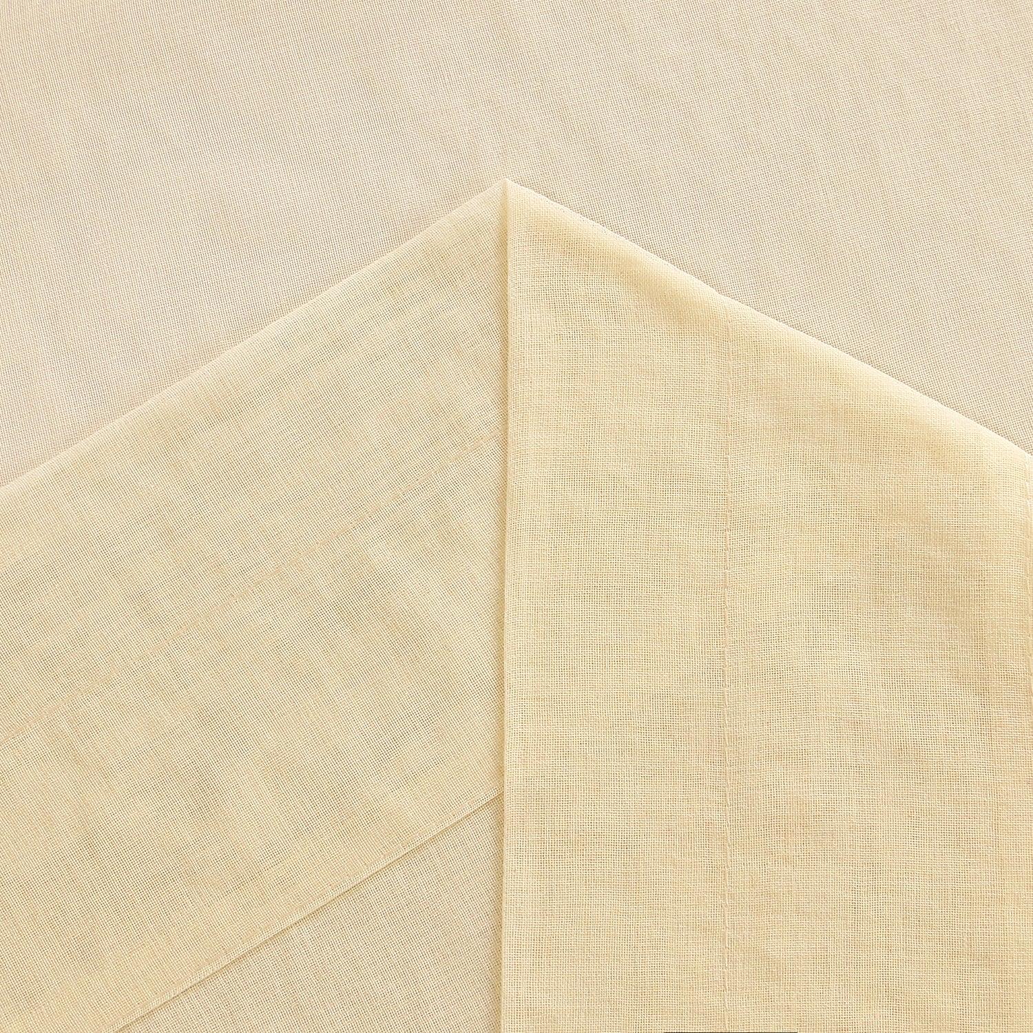 DWCN Rod Pocket Sheer Curtains - DWCN Official