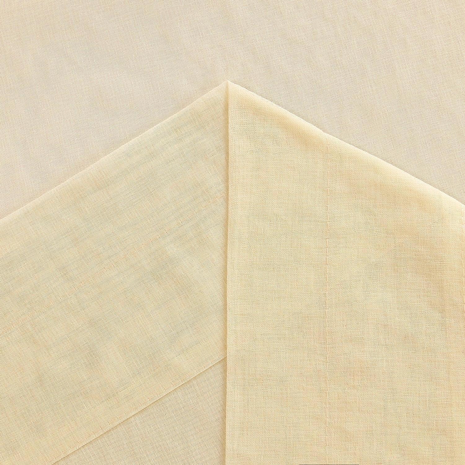 DWCN Rod Pocket Sheer Curtains - DWCN Official