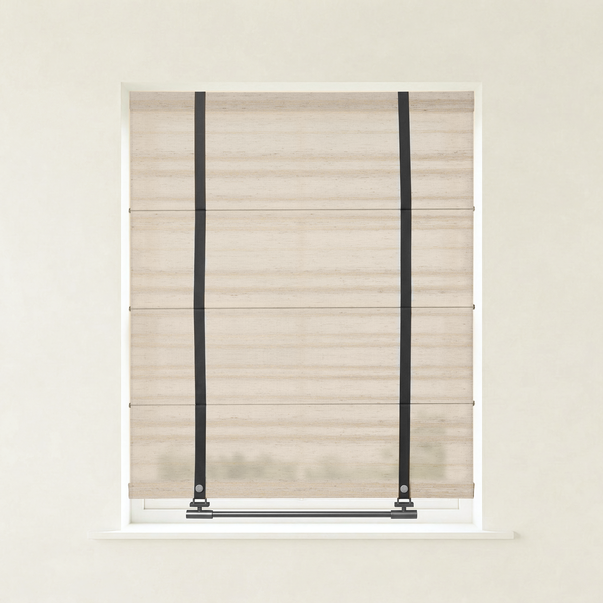 Beatrice Custom Linen Roman Shades