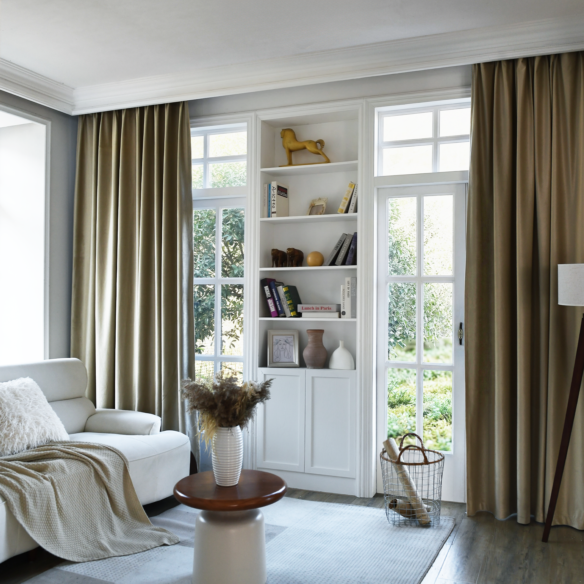 Custom Premium Velvet Blackout Curtains