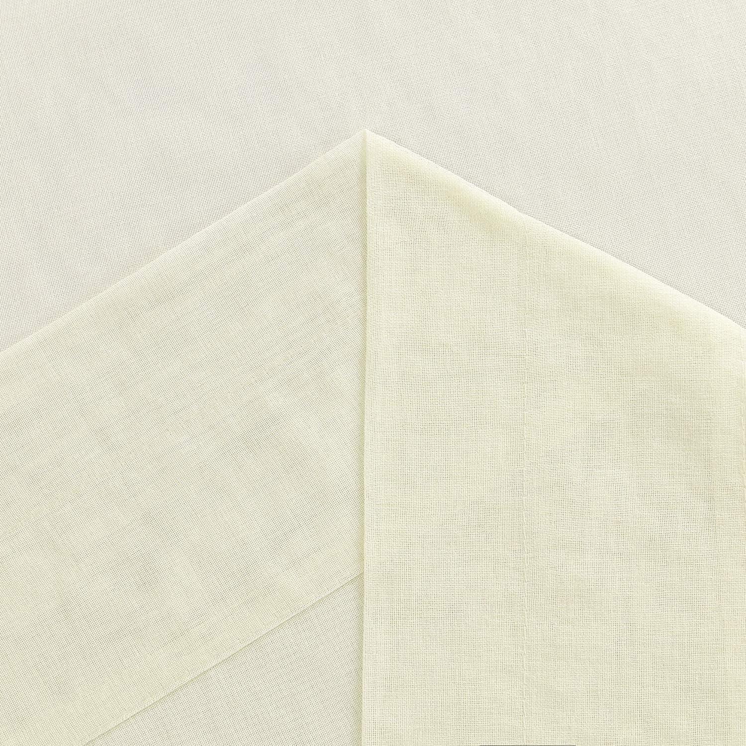DWCN Rod Pocket Sheer Curtains - DWCN Official