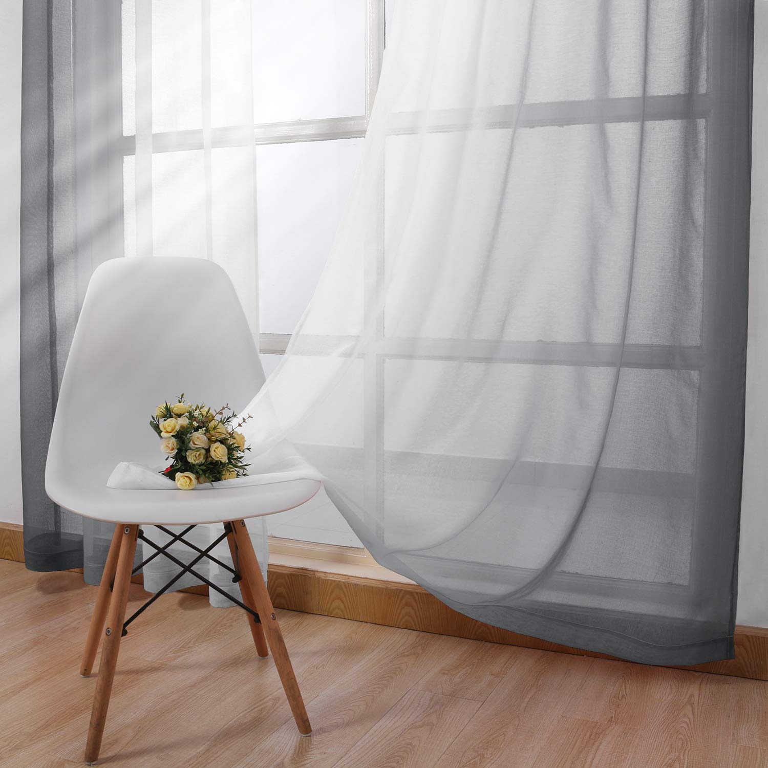 DWCN Ombre Sheer Curtains - DWCN Official