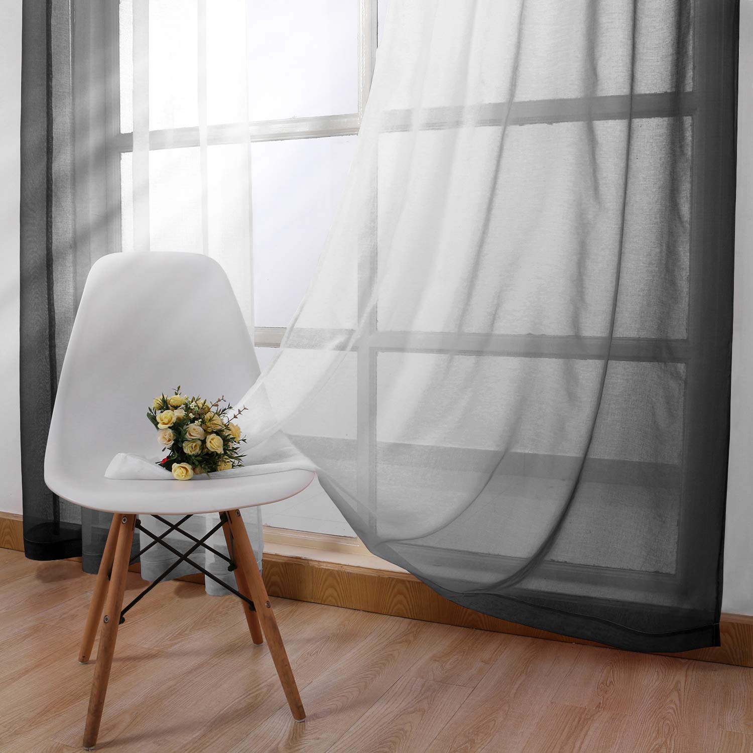 DWCN Ombre Sheer Curtains - DWCN Official