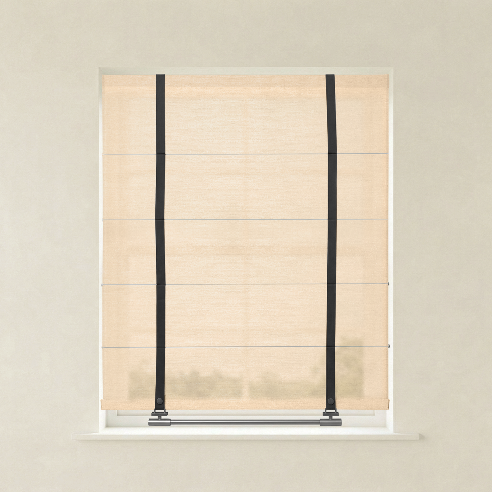 Freya Custom Linen Roman Shades