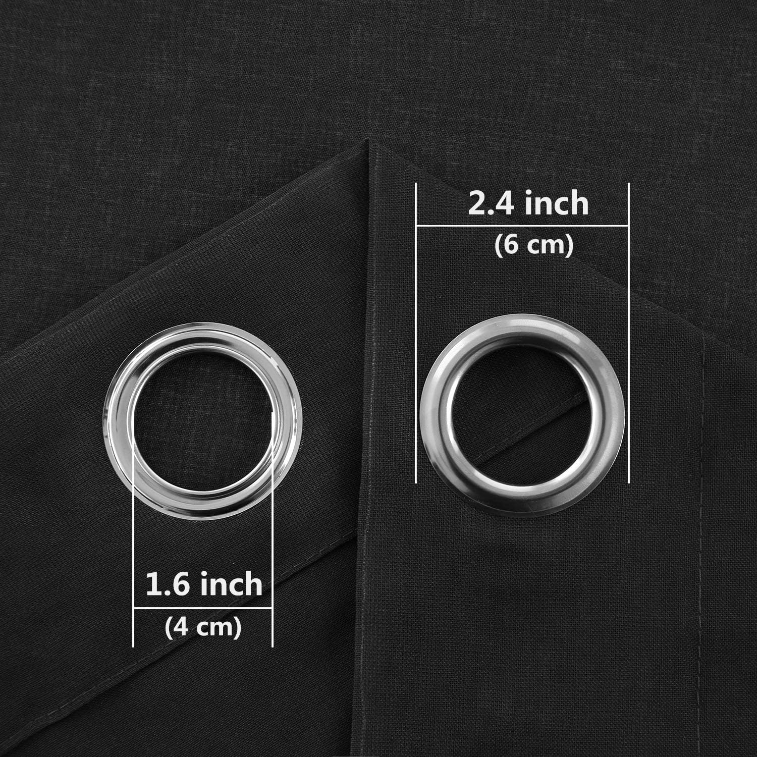 DWCN Faux Linen Sheer Curtains - DWCN Official