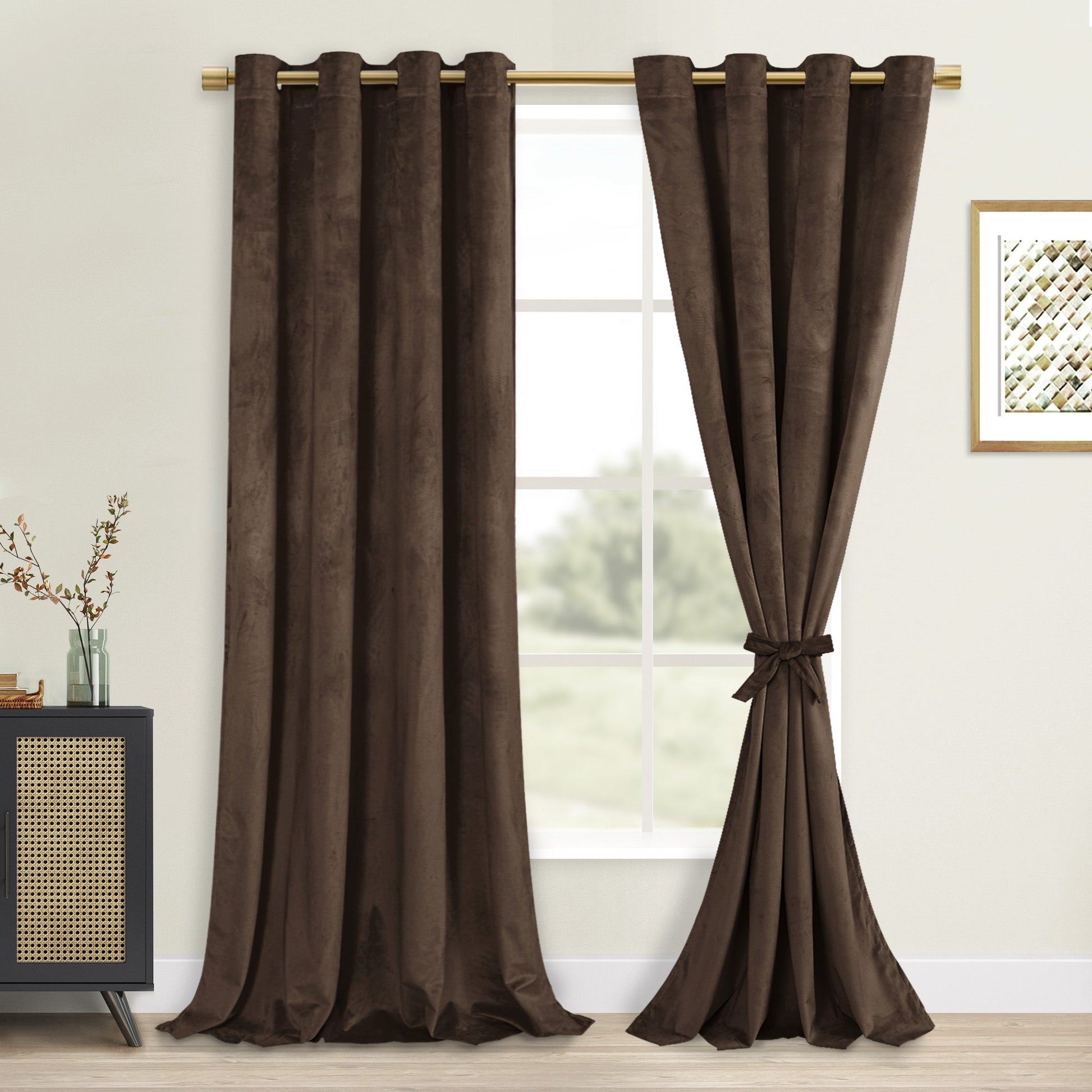DWCN Velvet Blackout Curtains - DWCN Official