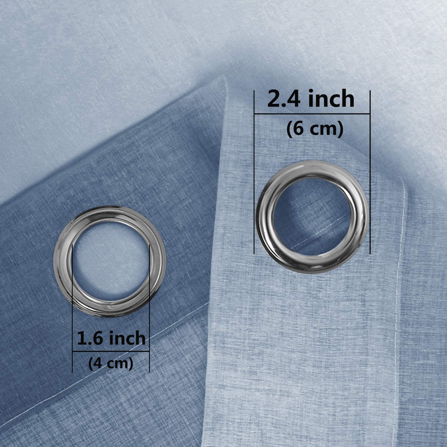 DWCN Ombre Sheer Curtains - DWCN Official