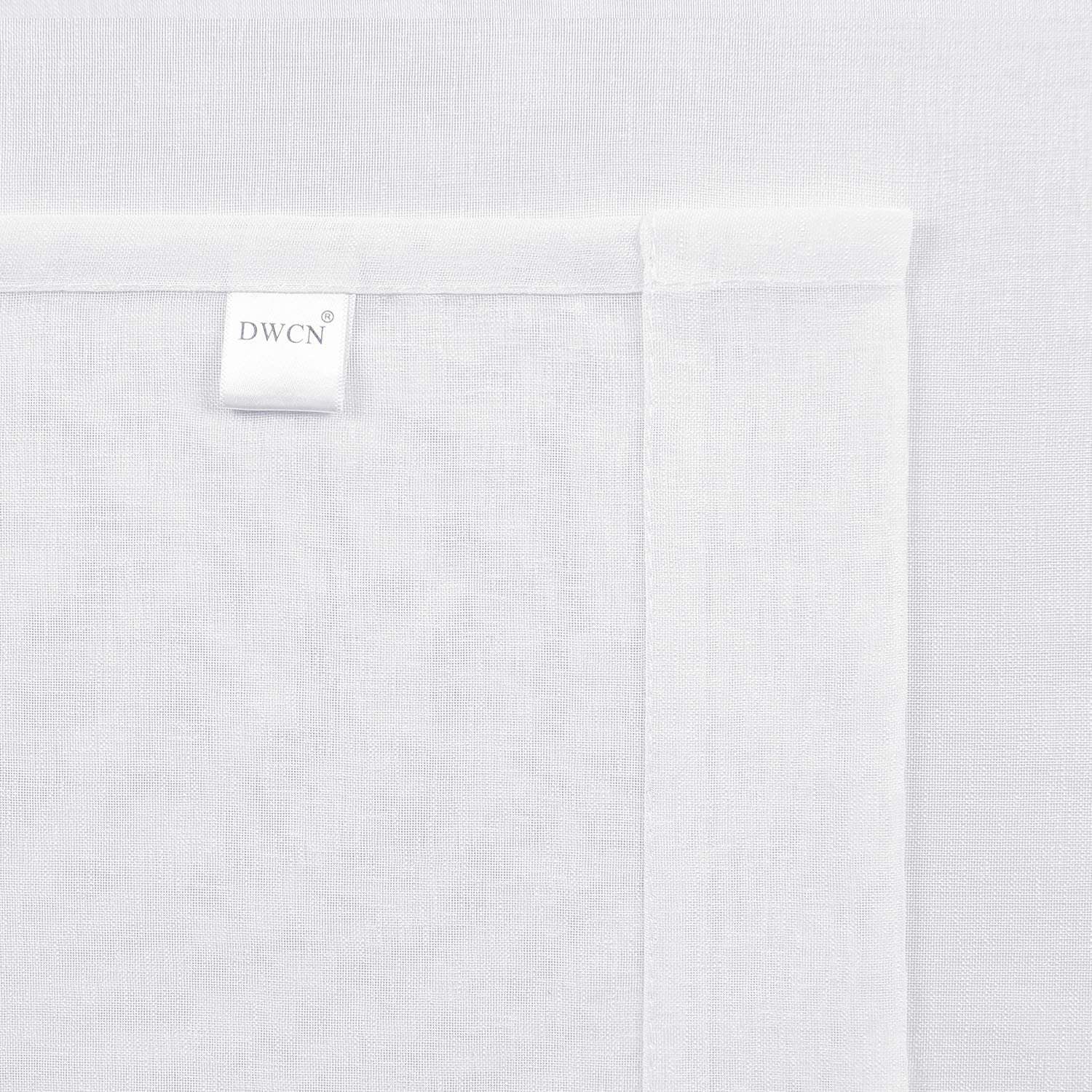 DWCN Faux Linen Sheer Curtains - DWCN Official