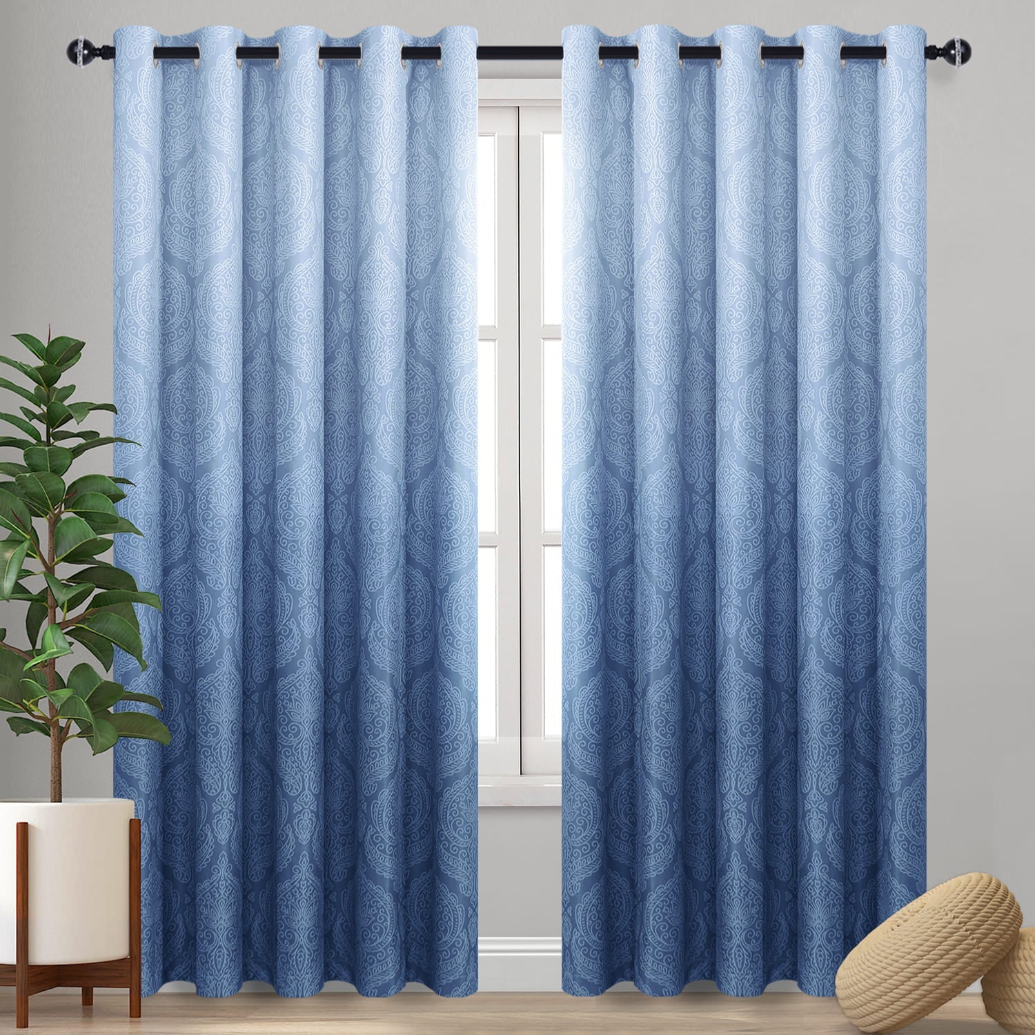 DWCN Ombre Blackout Curtains - DWCN Official
