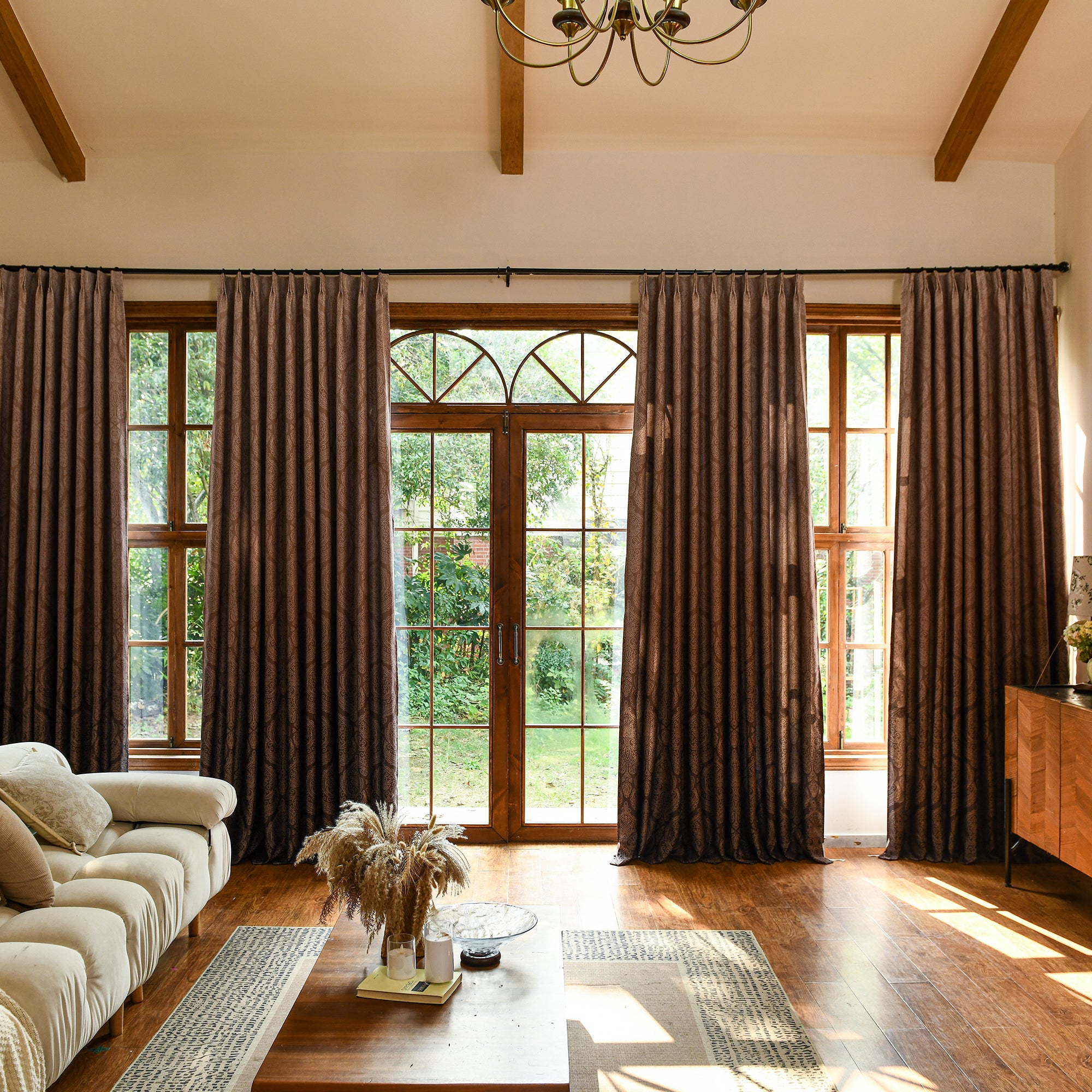 Custom Curtains: Ombre Blackout Curtains, Set of 2 Panels