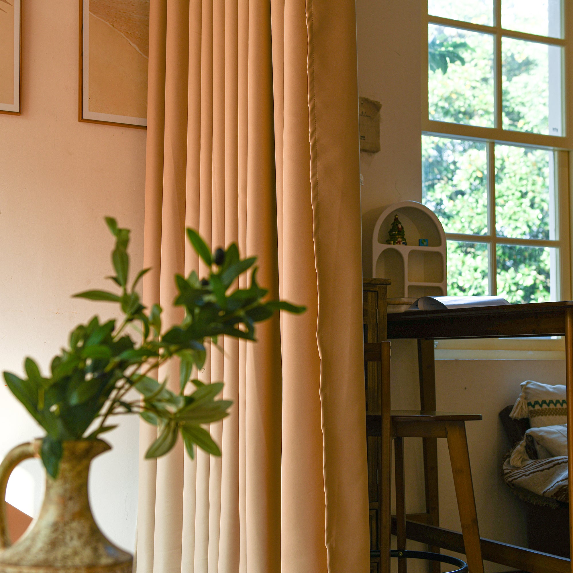 Custom Curtains: 1 Panel Wide Width Blackout Curtain, Room Divider Curtains