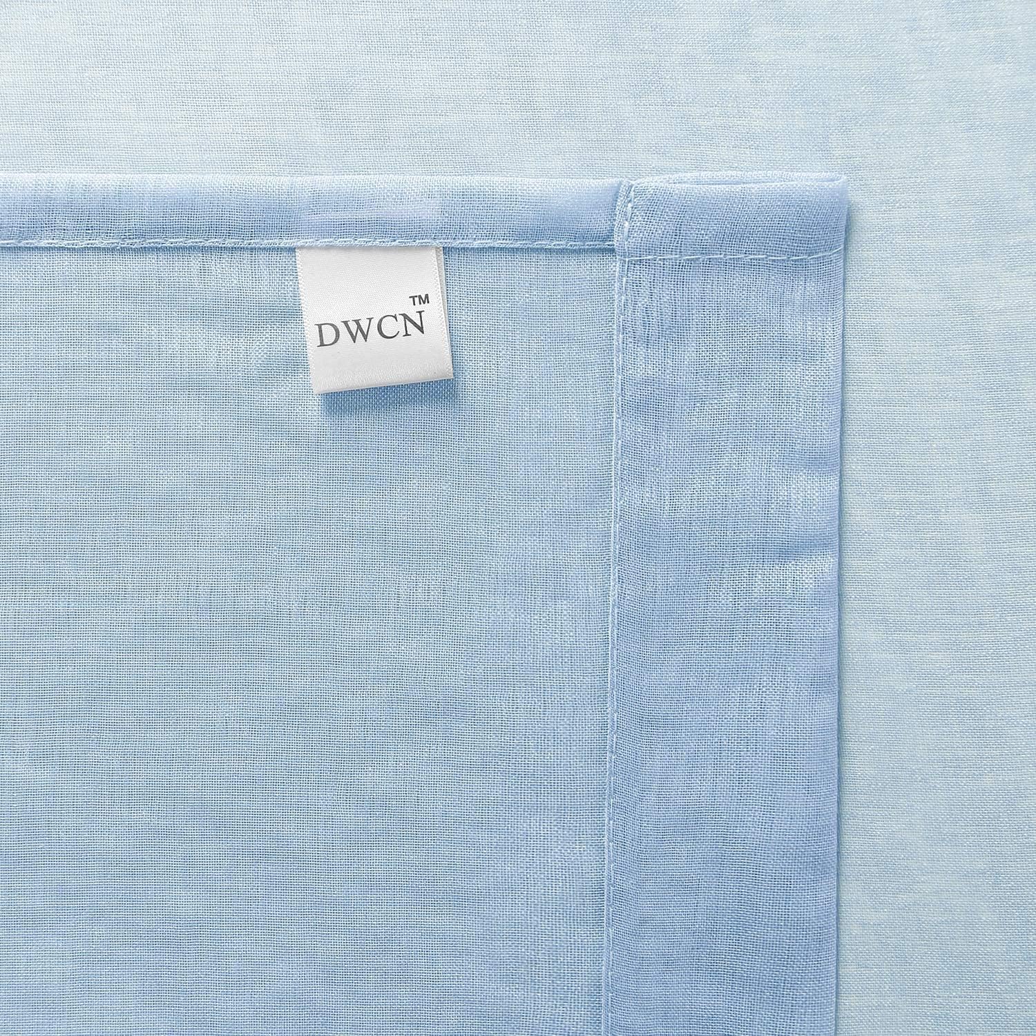 DWCN Faux Linen Sheer Curtains - DWCN Official