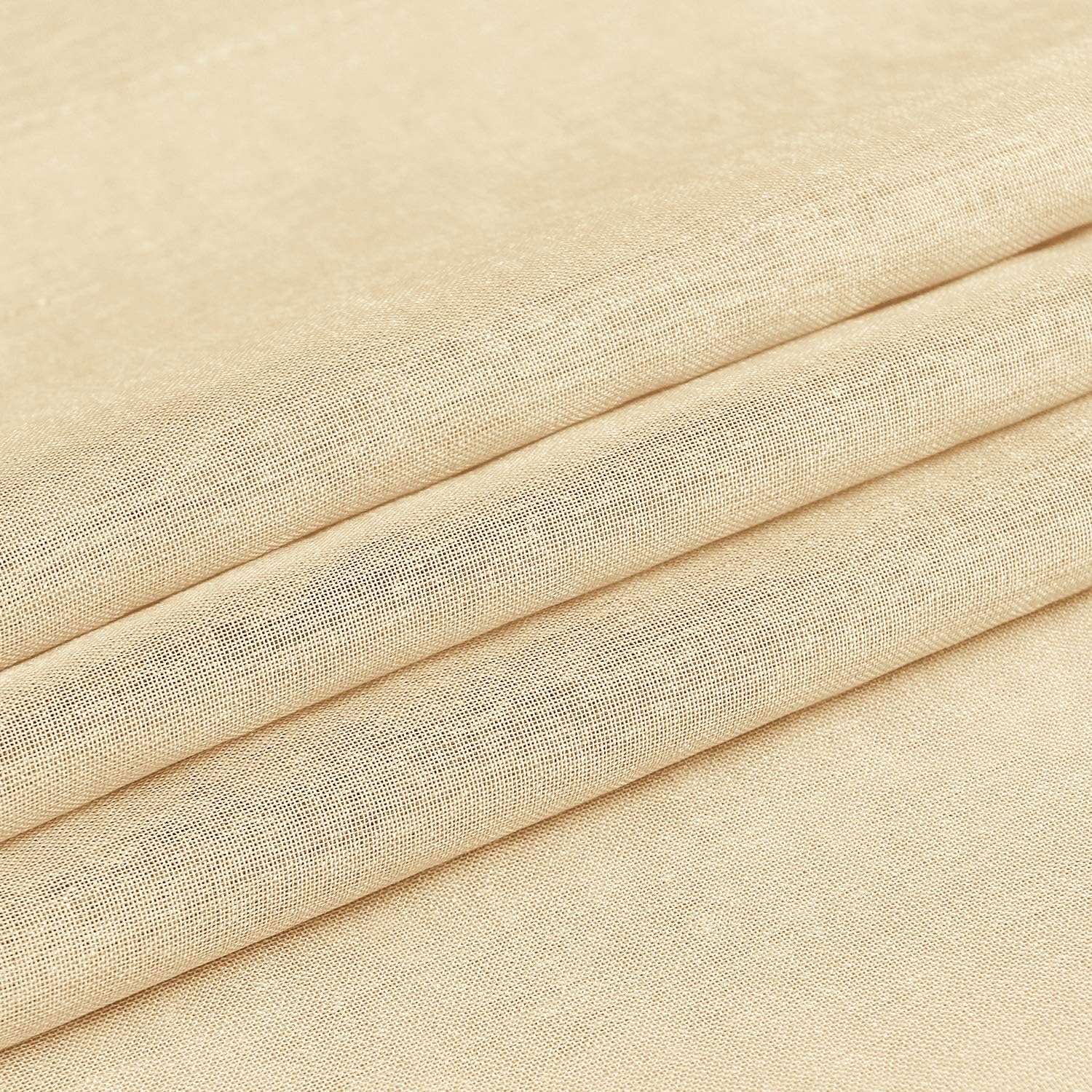 DWCN Faux Linen Sheer Curtains - DWCN Official