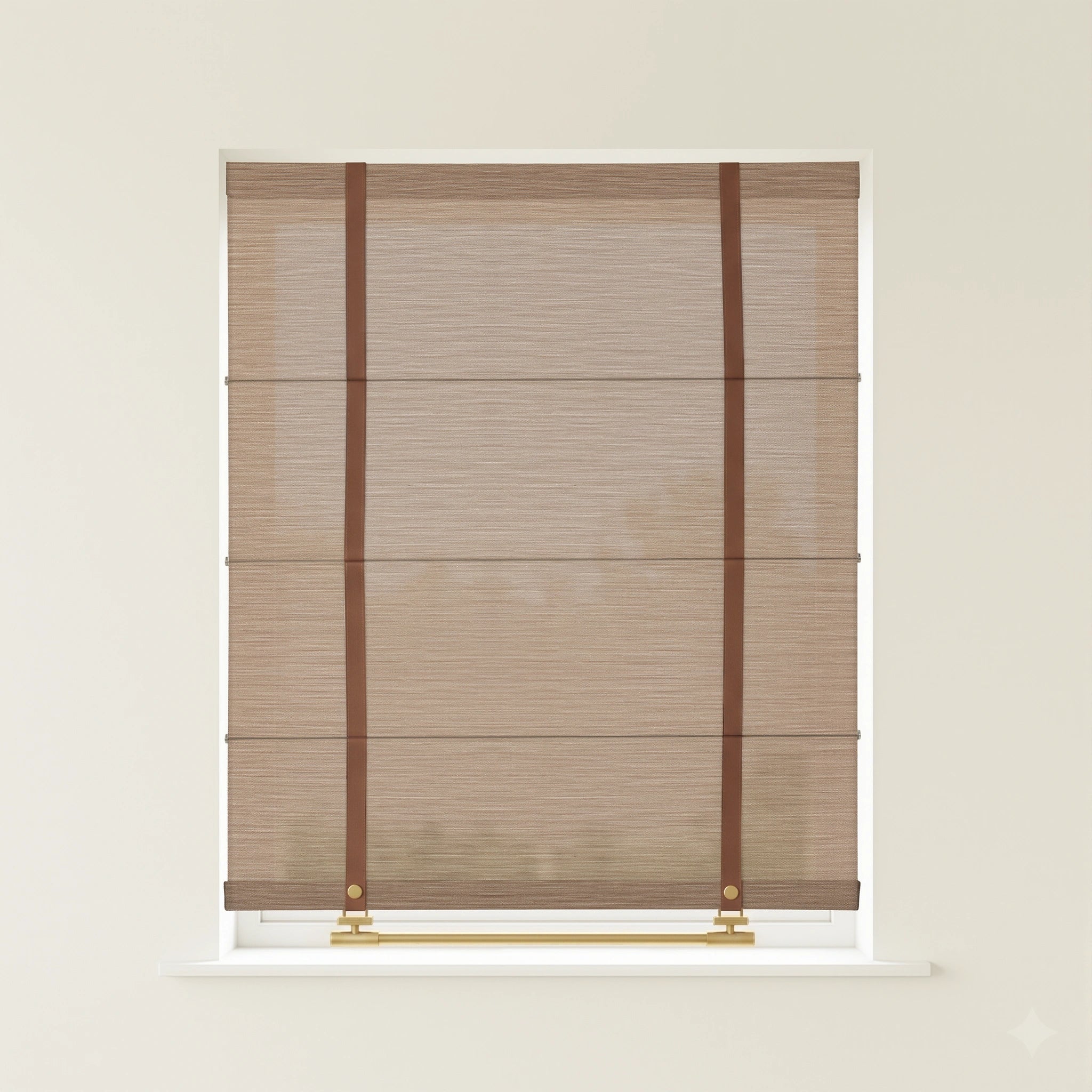 Ophelia Custom Linen Roman Shades