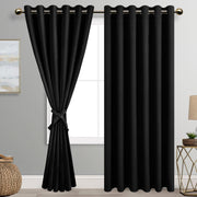 DWCN Grommet Blackout Curtains with Tiebacks - DWCN Official