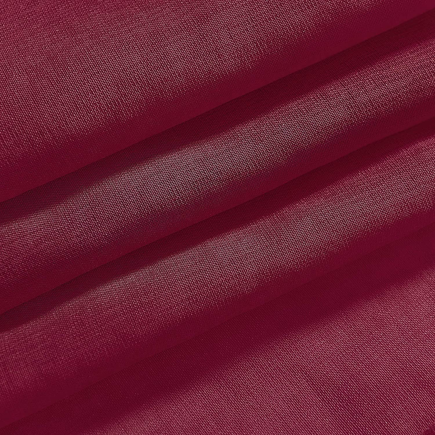 DWCN Faux Linen Sheer Curtains - DWCN Official
