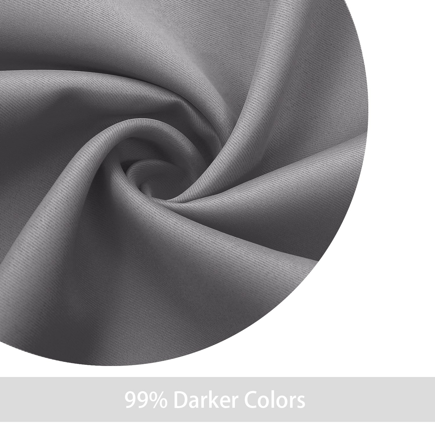 Custom Curtains: 100% Blackout Curtains, Set of 2 Panels